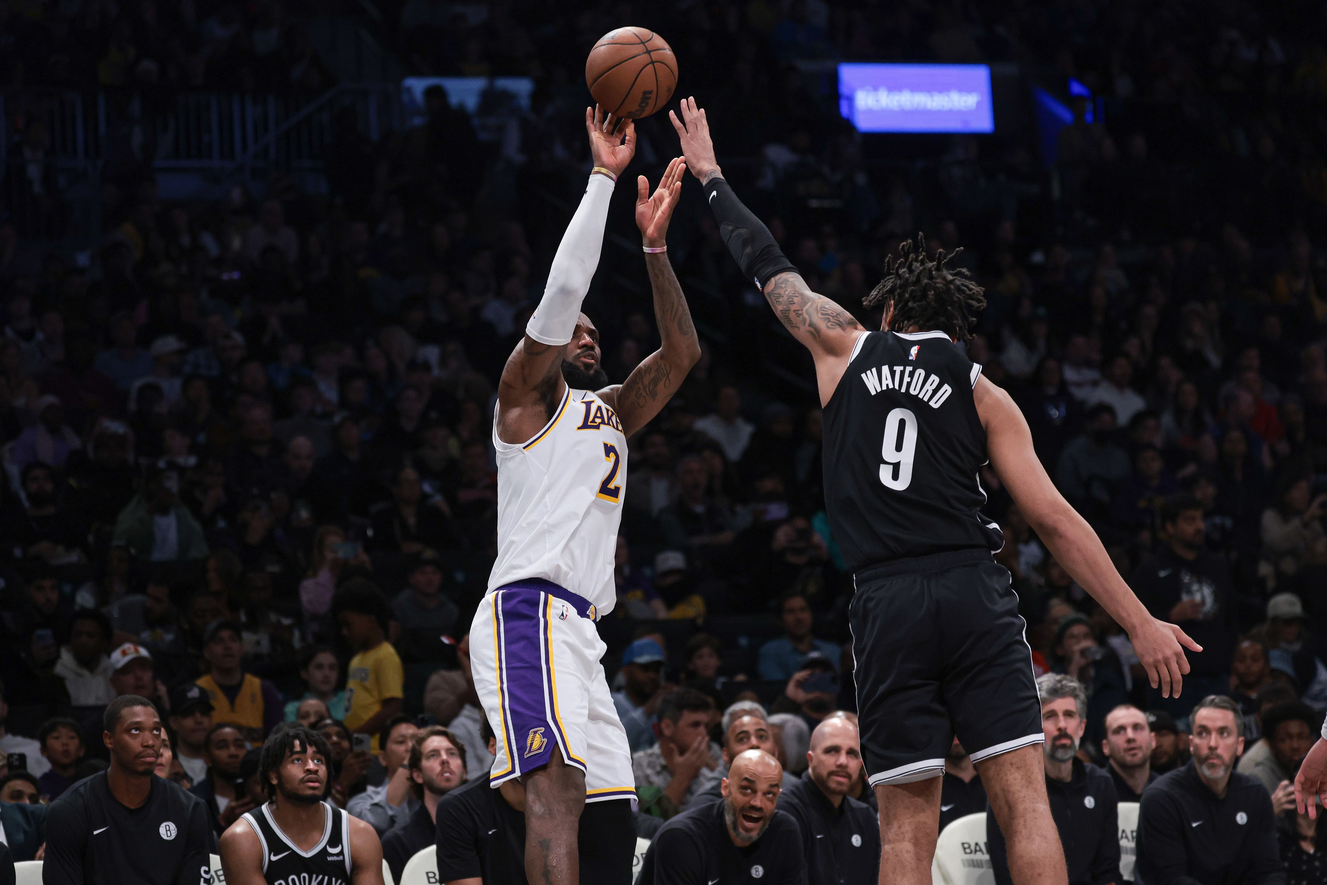 NBA: Los Angeles Lakers at Brooklyn Nets - Source: Imagn