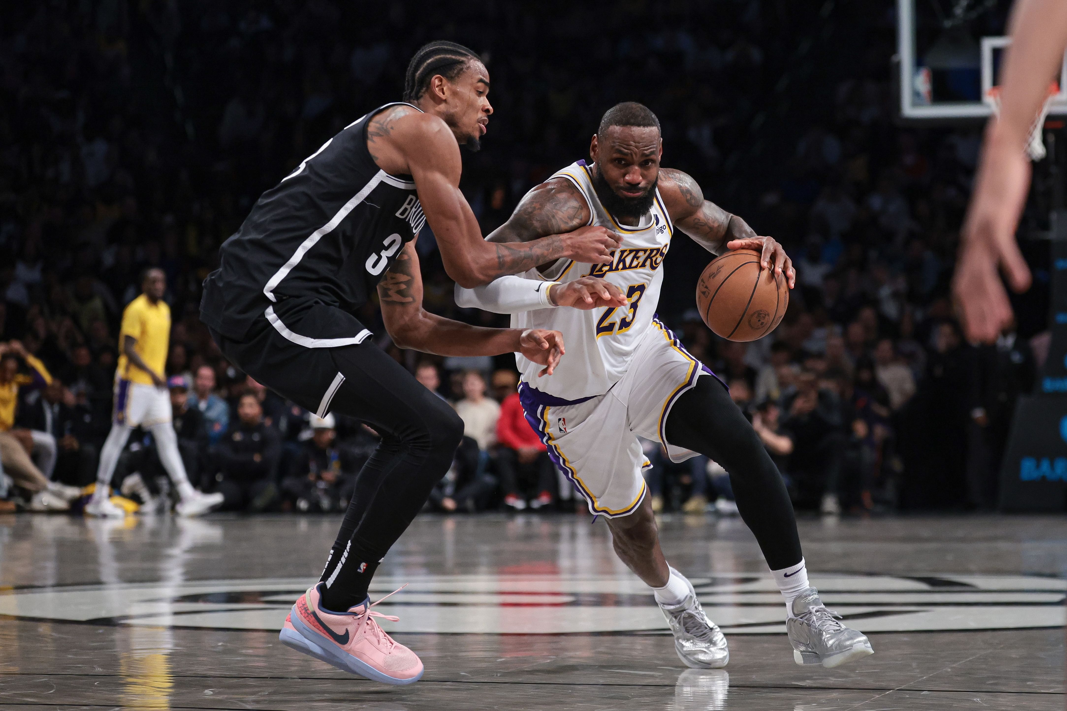 NBA: Los Angeles Lakers at Brooklyn Nets - Source: Imagn