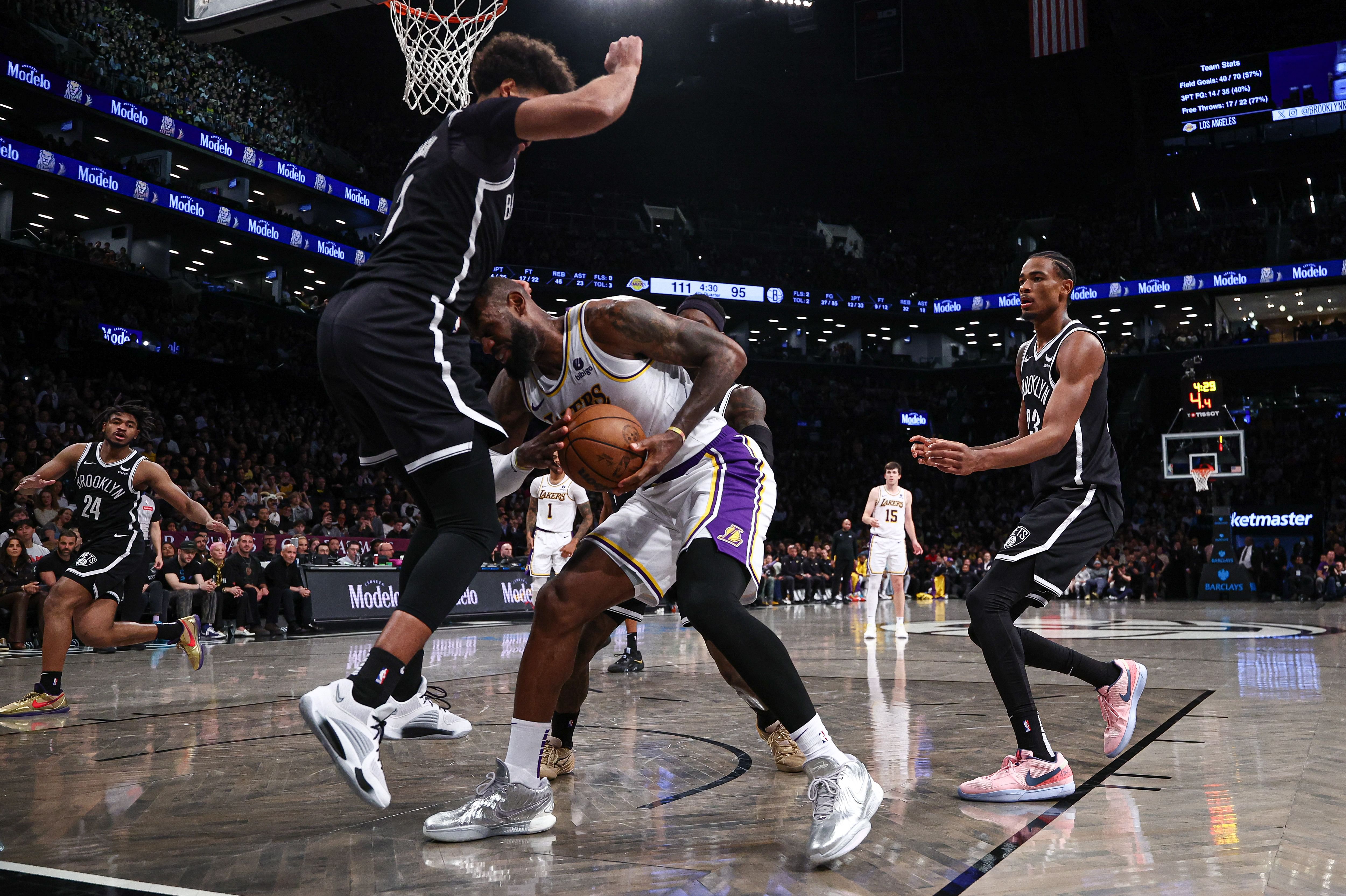 NBA: Los Angeles Lakers at Brooklyn Nets - Source: Imagn