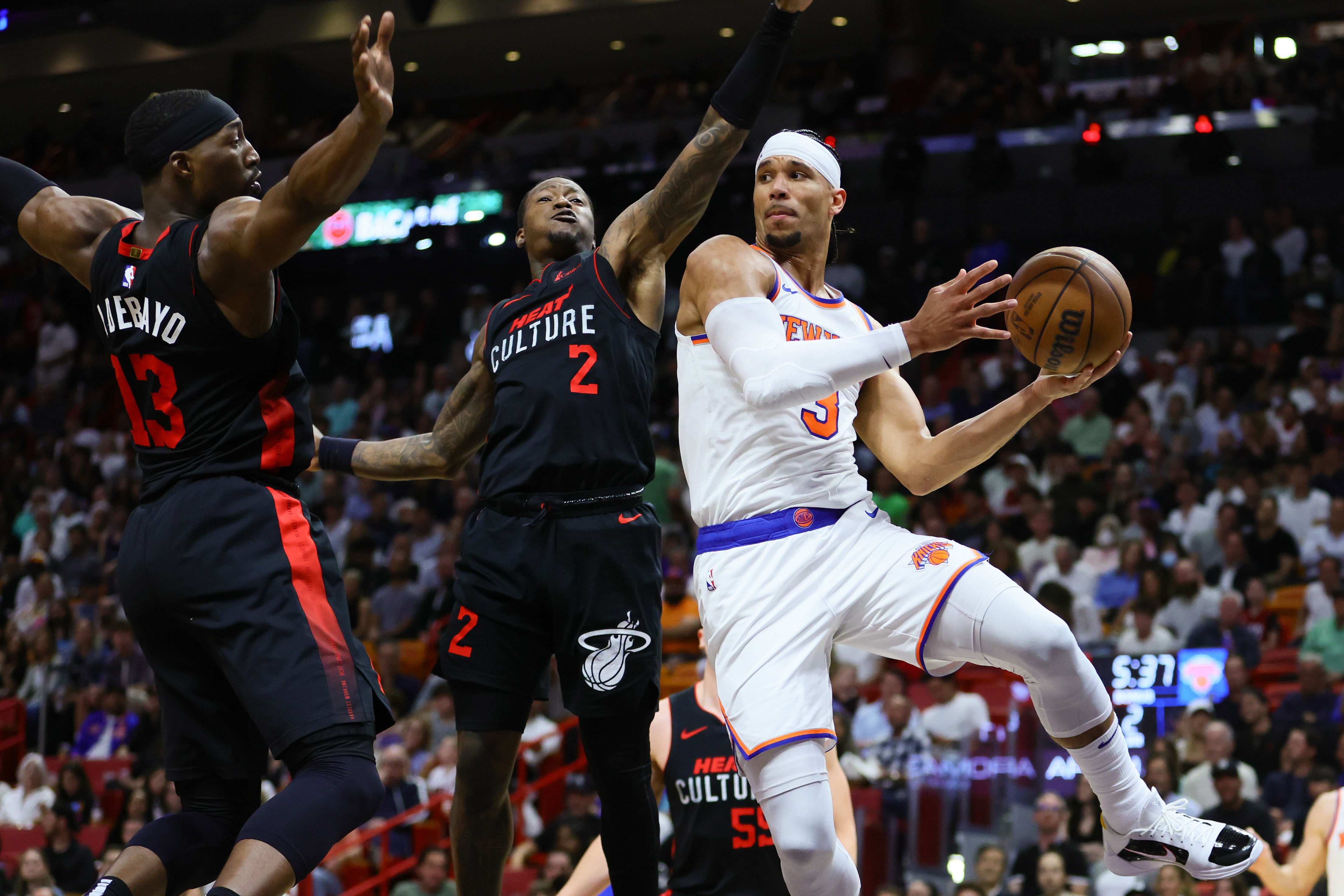 NBA: New York Knicks at Miami Heat - Source: Imagn