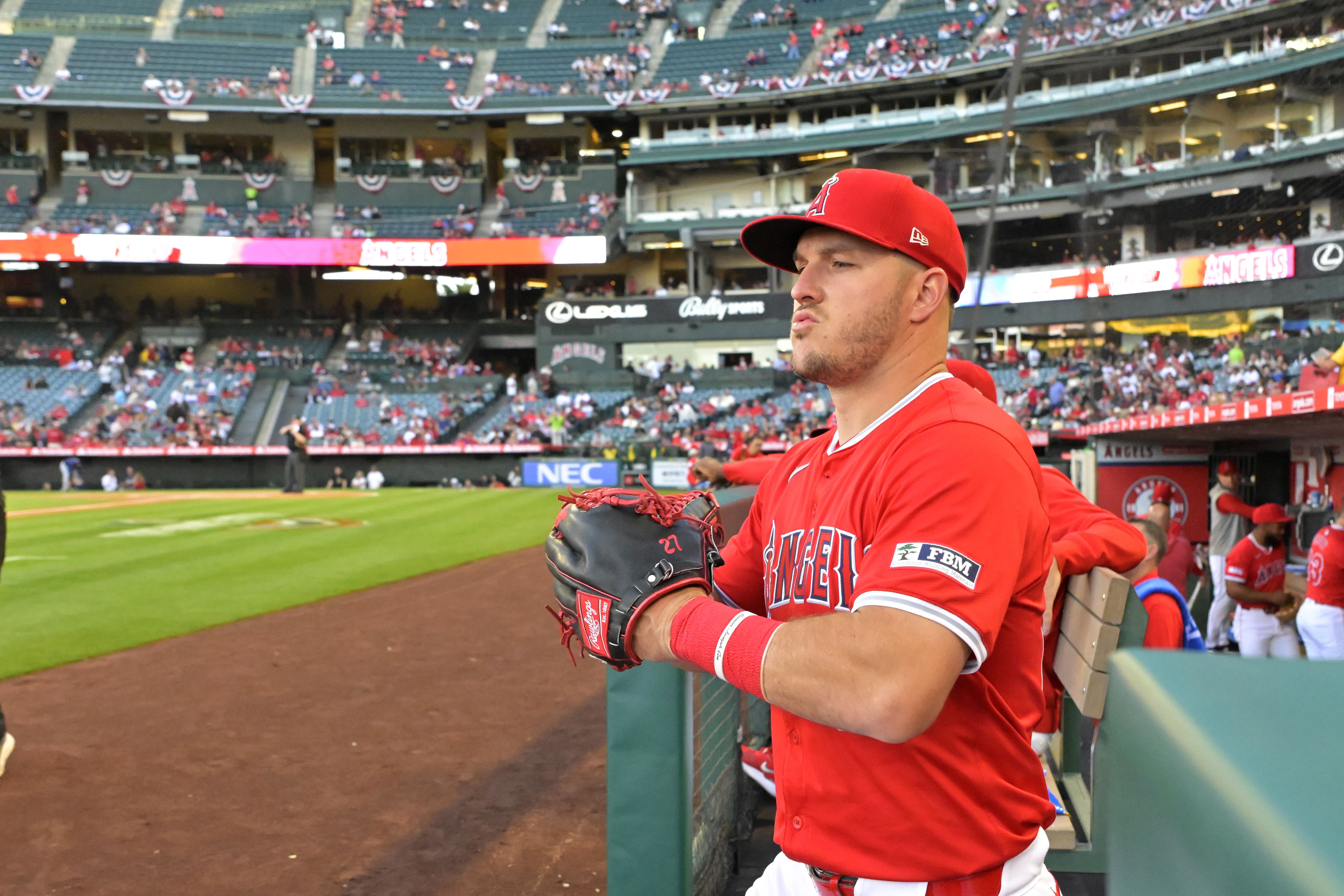 Los Angeles Angels - Mike Trout (Photo via IMAGN)