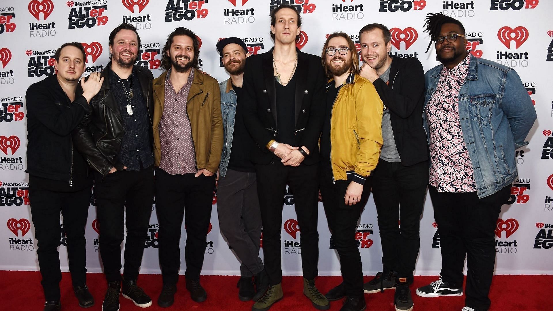 The Revivalists arrive at the 2019 iHeartRadio ALTer Ego concert at The Forum on January 19, 2019, in Inglewood, California. (Image via Getty/Amanda Edwards)