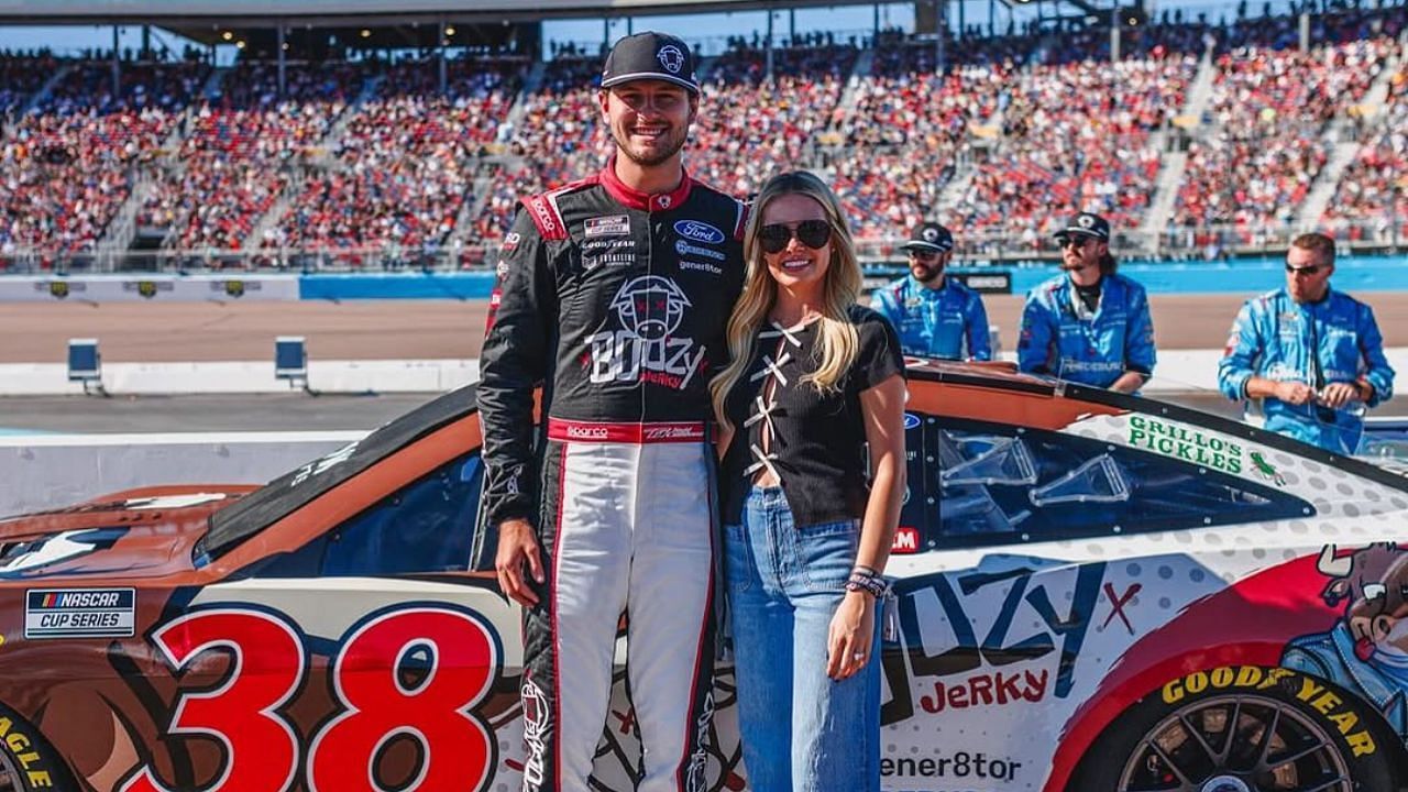 Todd Gilliland and his wife Marissa (Credit: Inst@marissagilliland_)