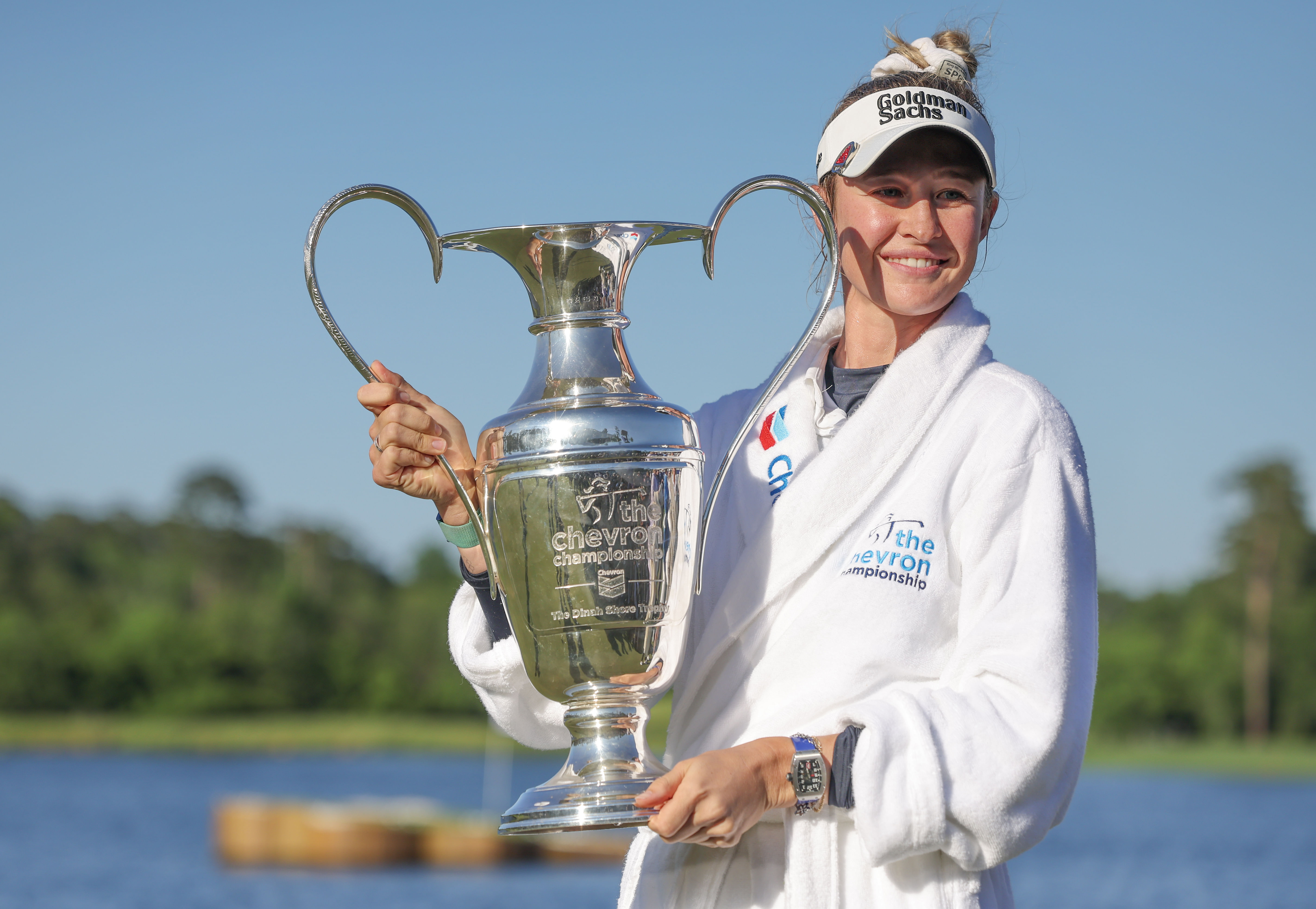 Nelly Korda won the Chevron Championship (Imagn)