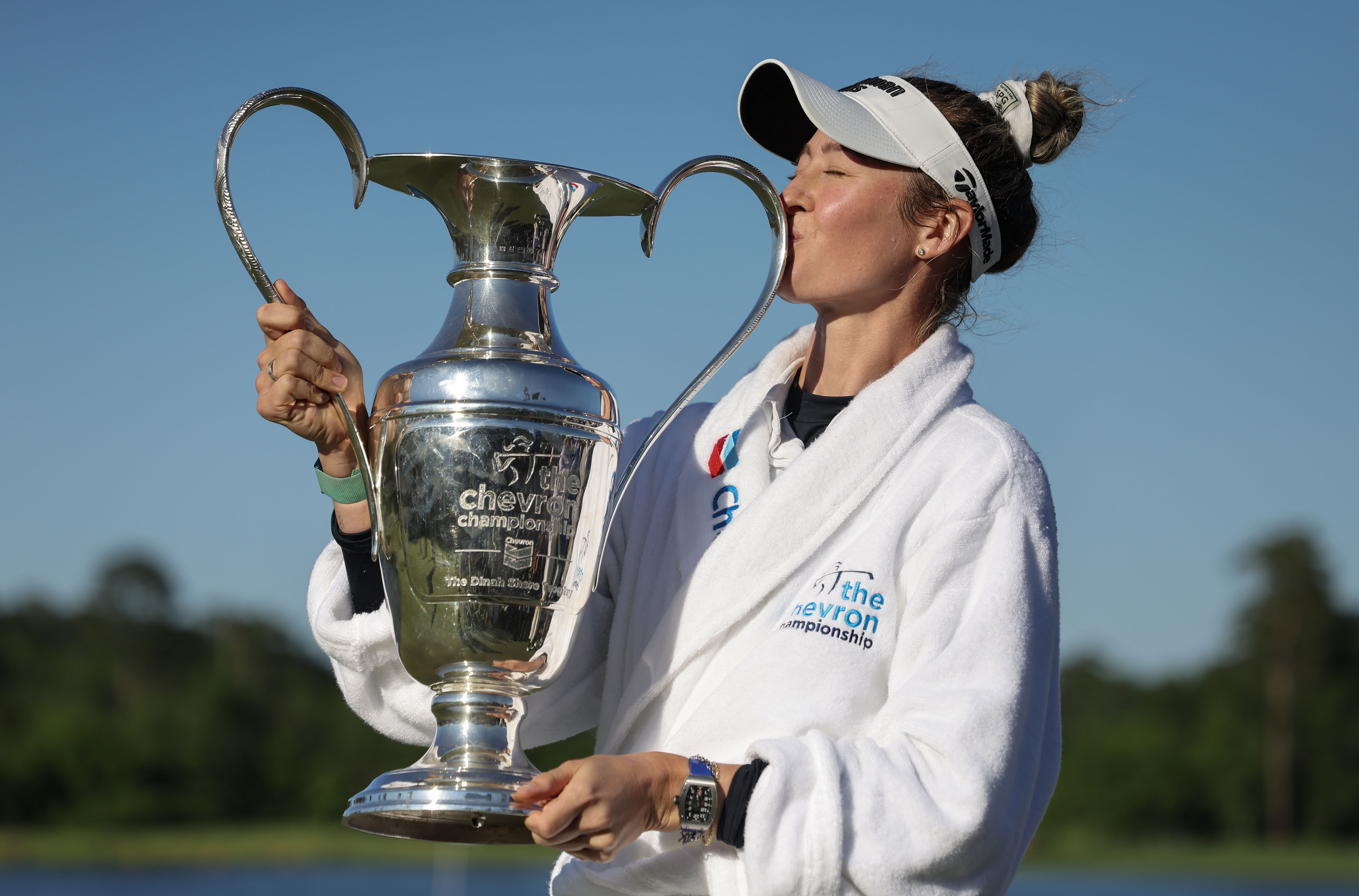 Nelly Korda at the 2024 Chevron Championship (Source: Imagn)