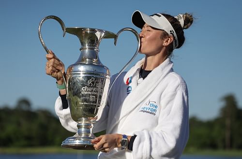 Nelly Korda at the 2024 Chevron Championship (Source: Imagn)