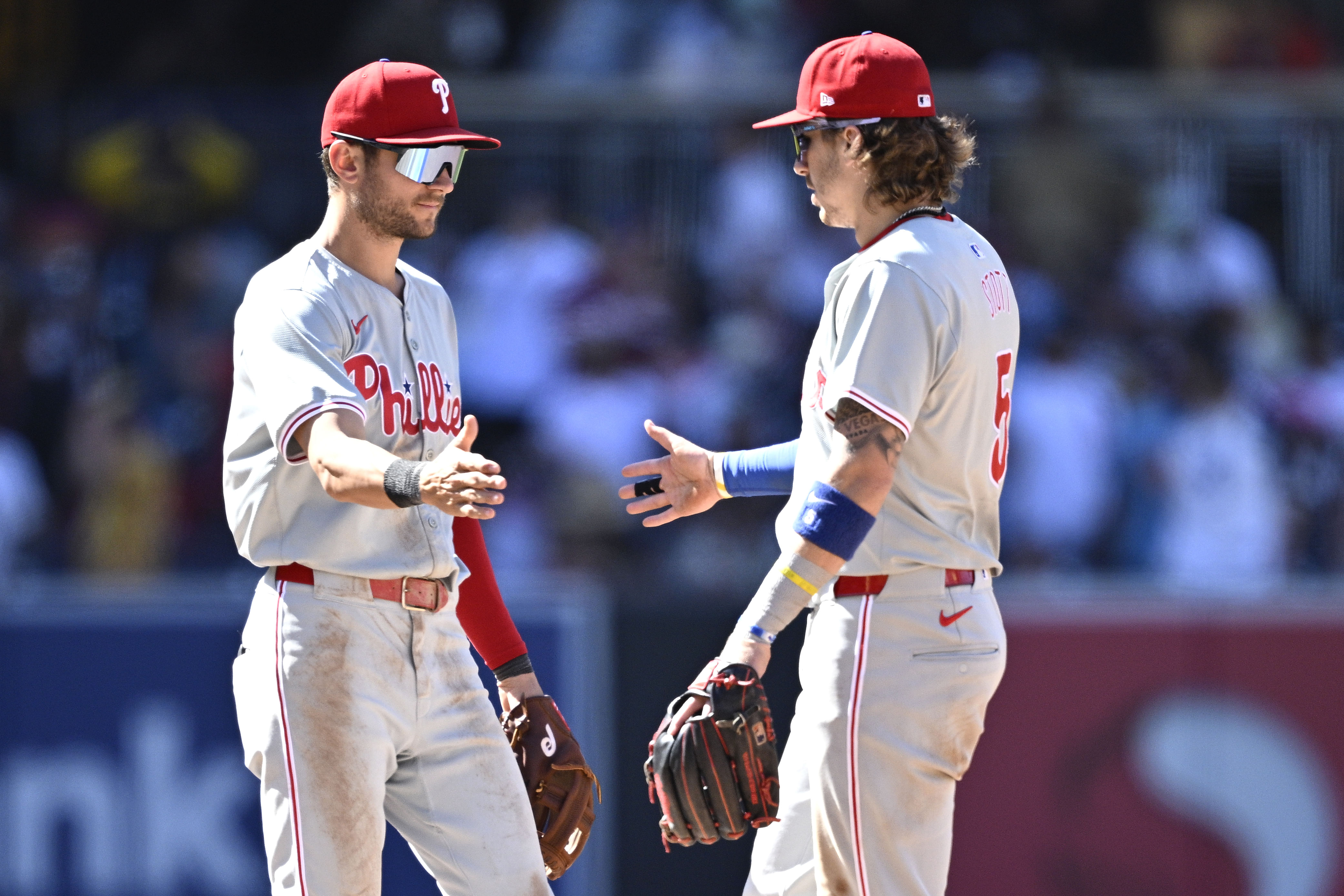 Ruben Amaro Jr. expects Trea Turner and Bryson Stott to both steal 30 bases (Image Source: Imagn)