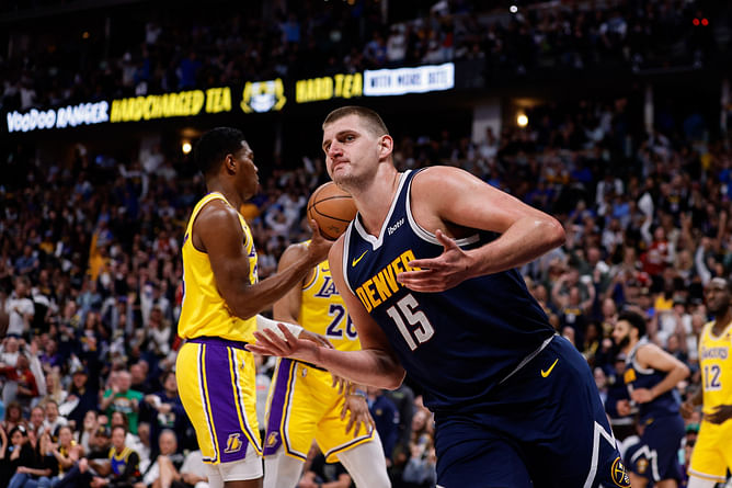 "Surprising he didn't do this against Lakers" - NBA fans stunned by Nikola Jokic's near full-court buzzer beater