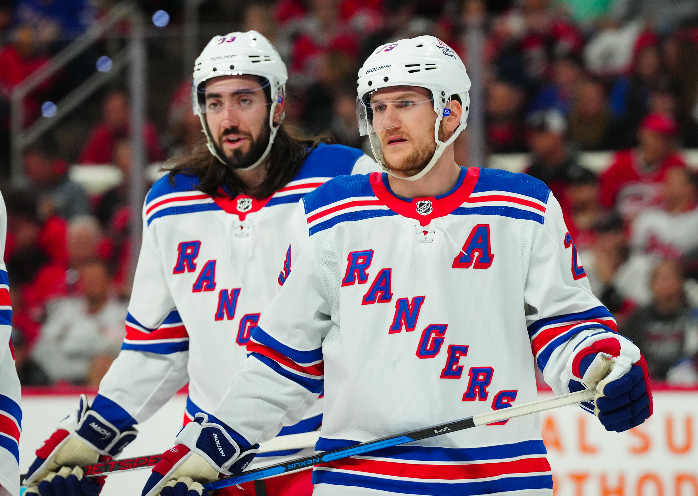 NHL: Stanley Cup Playoffs-New York Rangers at Carolina Hurricanes - Source: Imagn