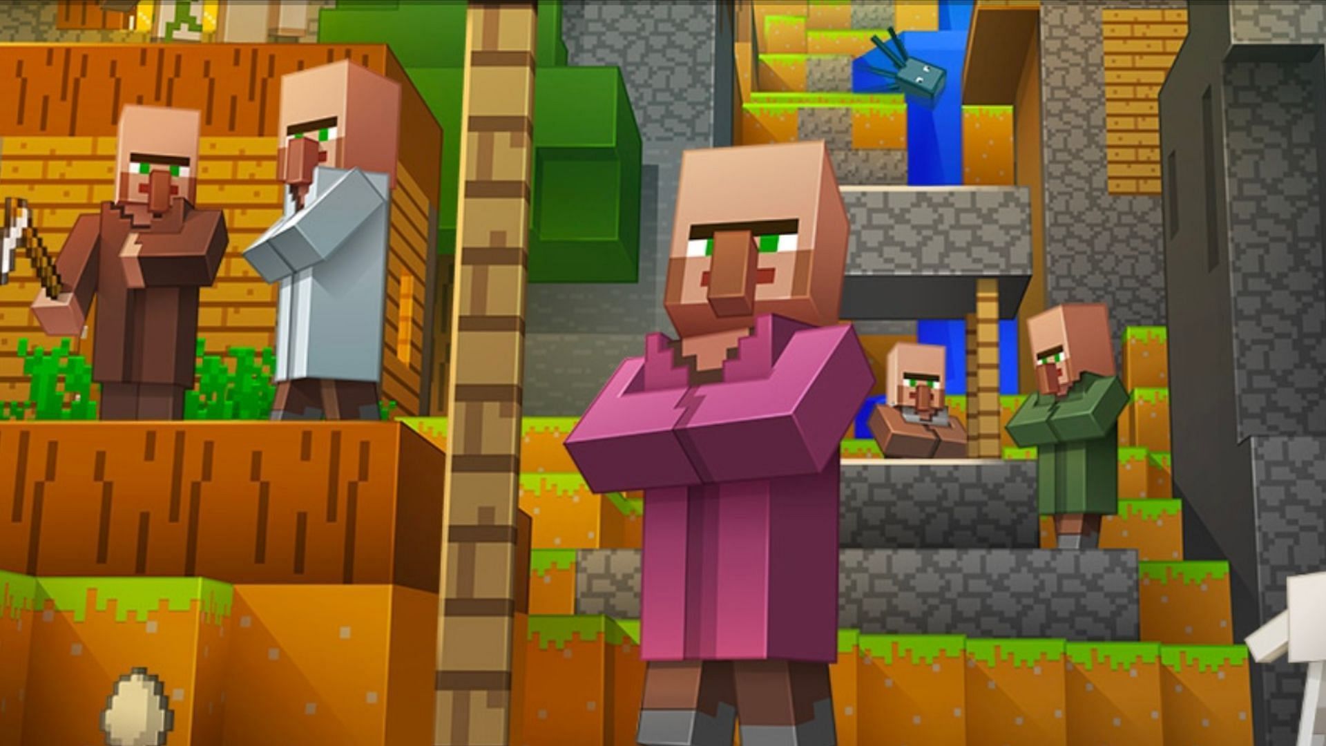 Villagers are one of the most iconic Minecraft Mobs 