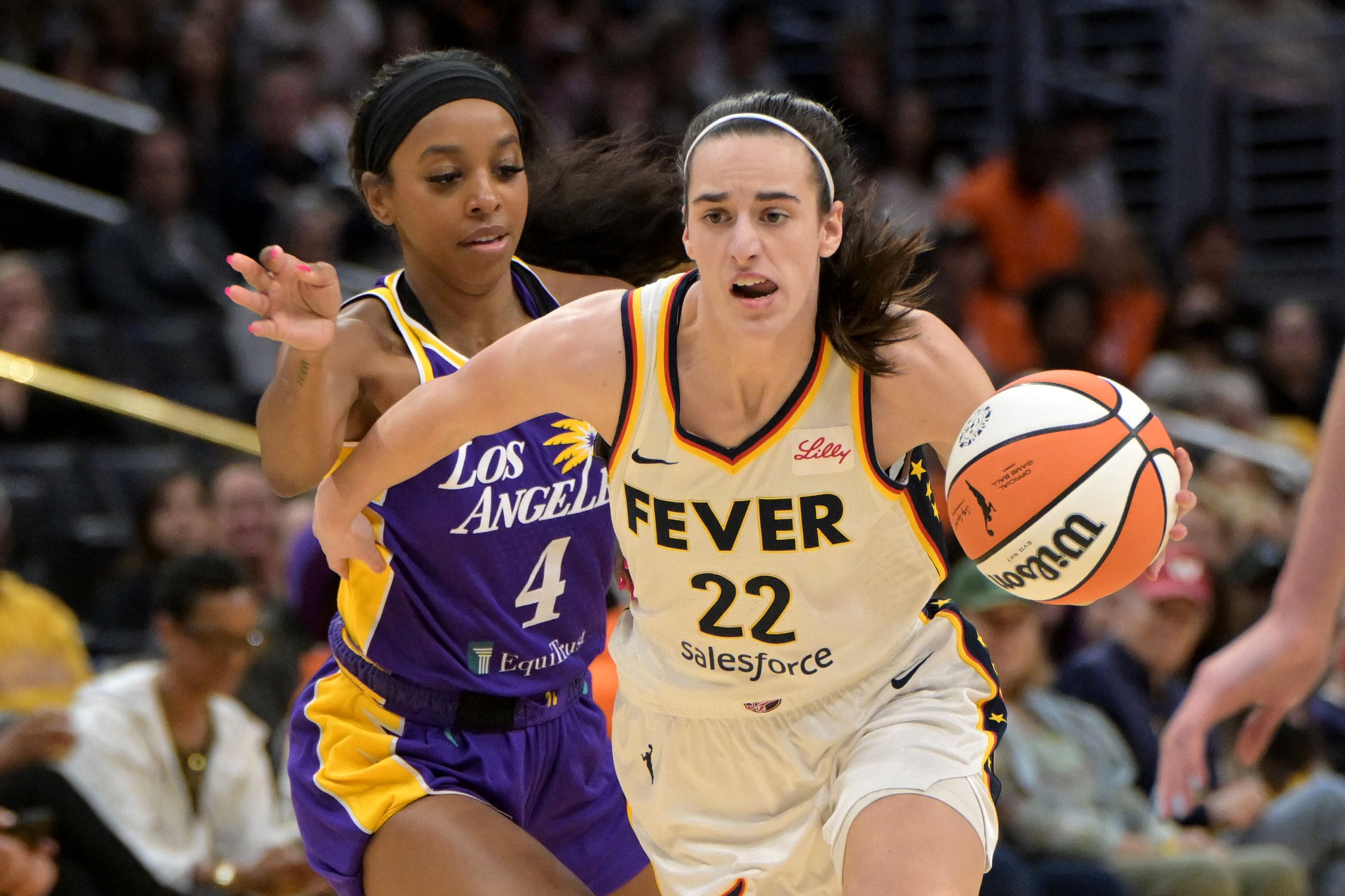 WNBA: Indiana Fever at Los Angeles Sparks - Source: Imagn