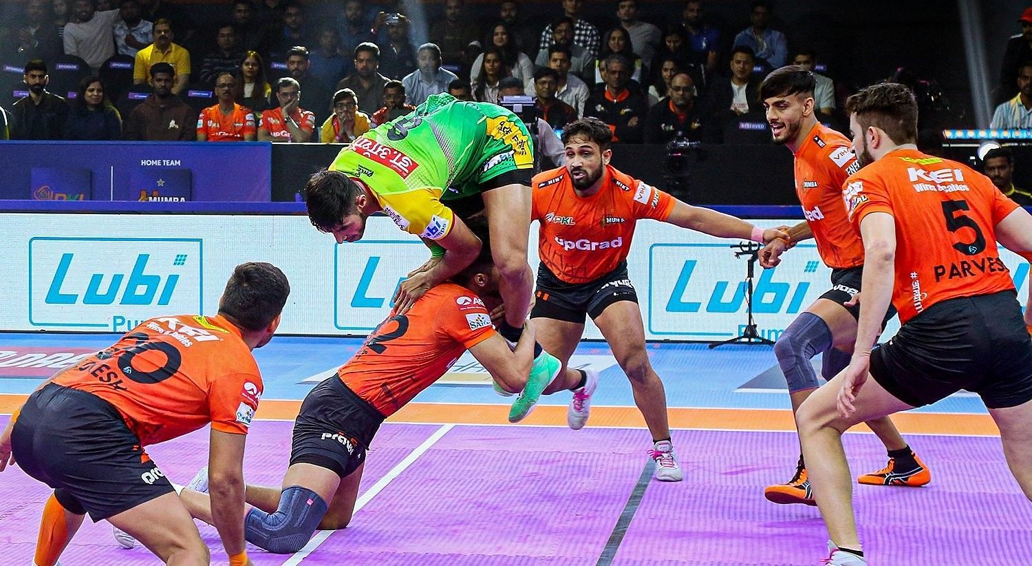 यू मुम्बा के कप्तान का प्रदर्शन अच्छा रहा (Photo Credit - @ProKabaddi)