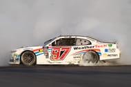 an Gisbergen (97) performs a burnout after winning the NASCAR Xfinity Sonoma 250 at Sonoma Raceway - Source: Imagn