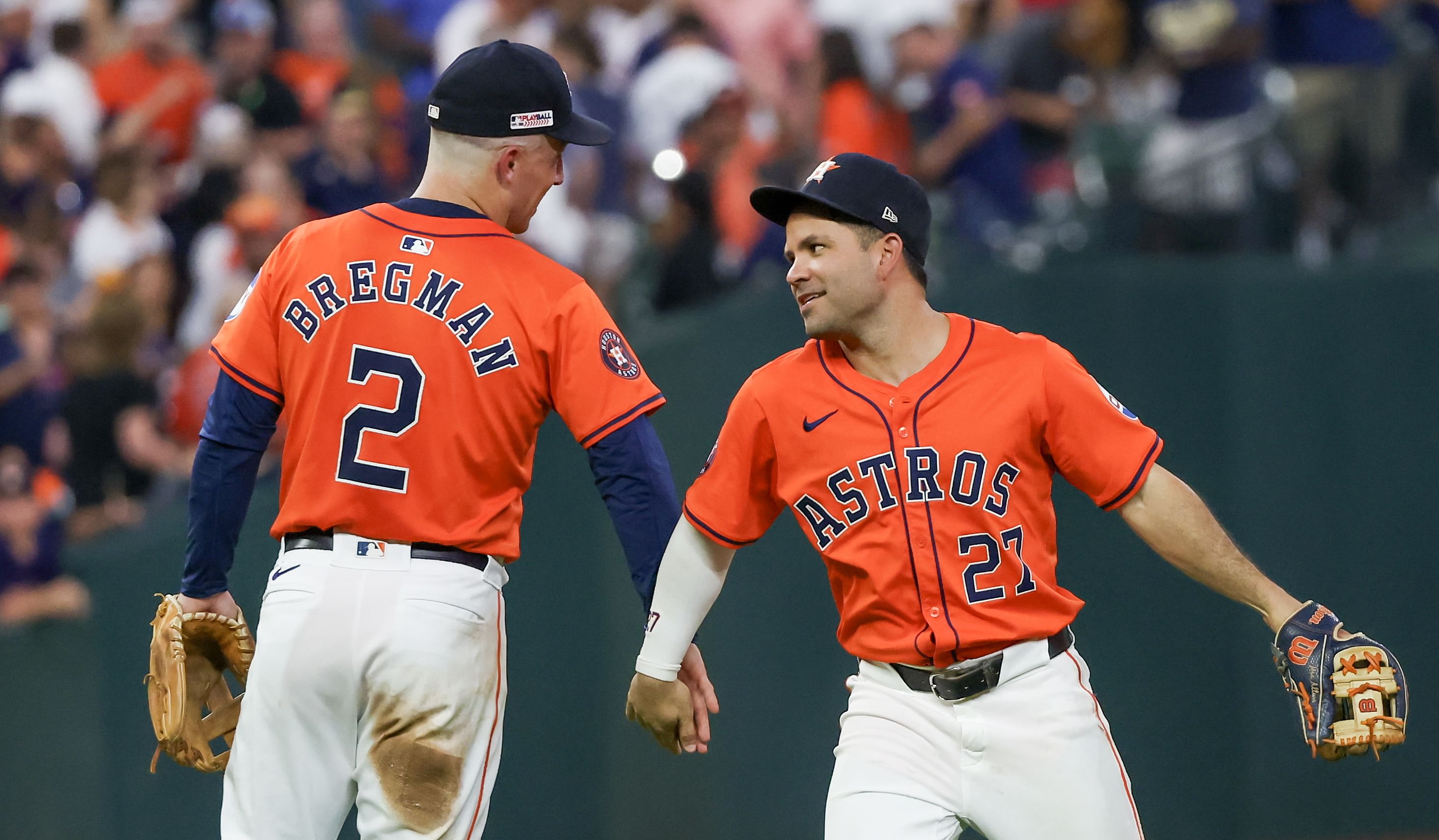 Houston Astros - Alex Bregman and Jose Altuve (Photo via IMAGN)