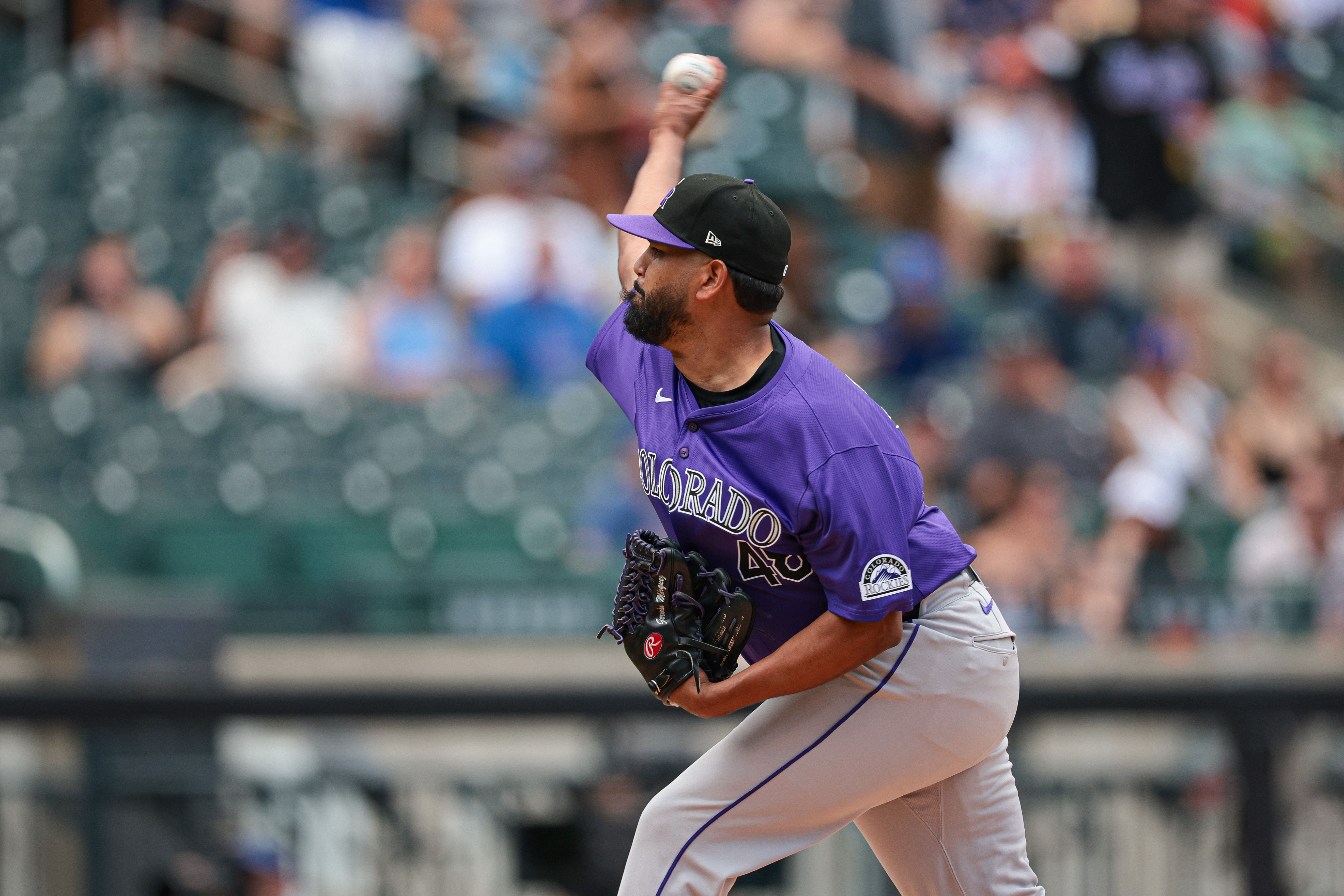 The Rockies should trade German Marquez (Imagn)