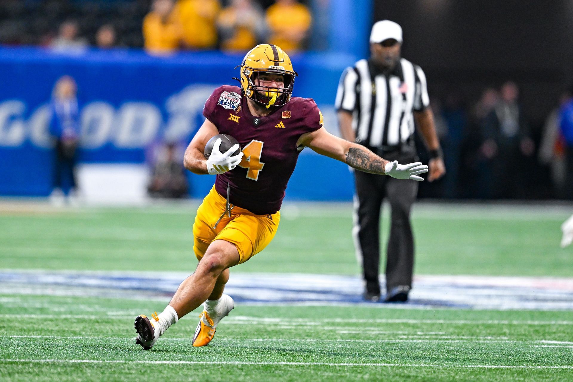 Arizona State running back Cam Skattebo - Source: Getty