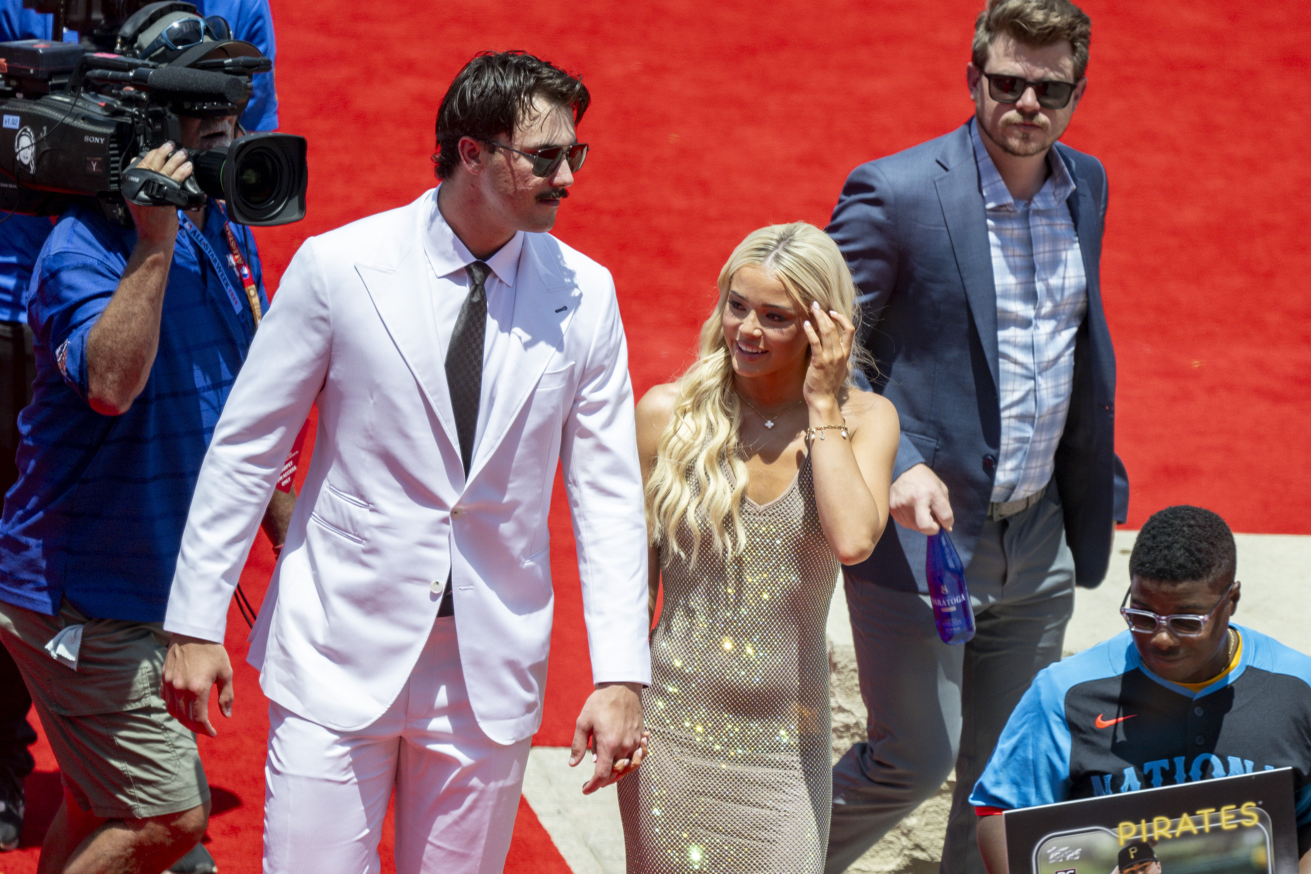 MLB All-Star Game - Paul Skenes and Olivia Dunne (Photo via IMAGN)