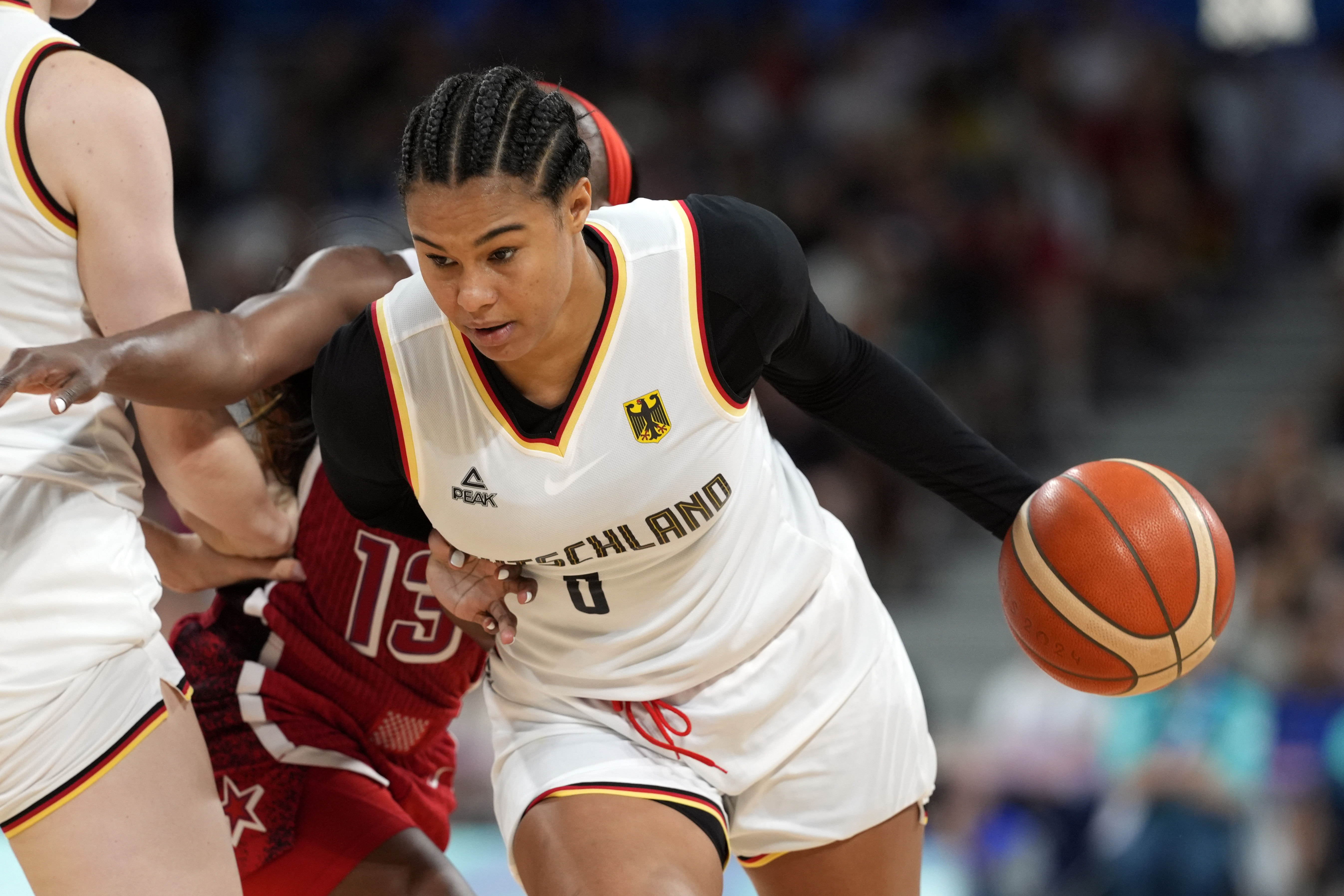 Olympics: Basketball-Women Group C - GER-USA - Source: Imagn