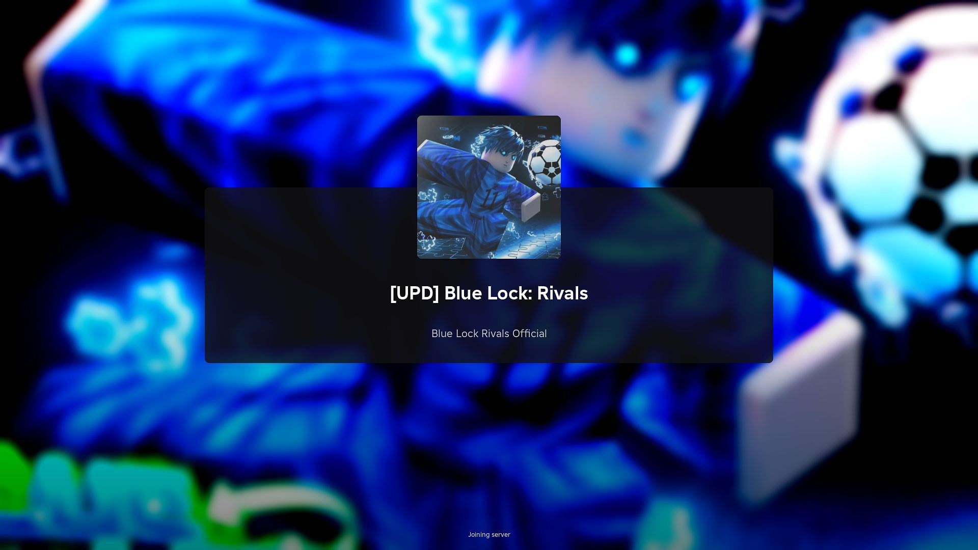 Roblox Blue Lock Rivals