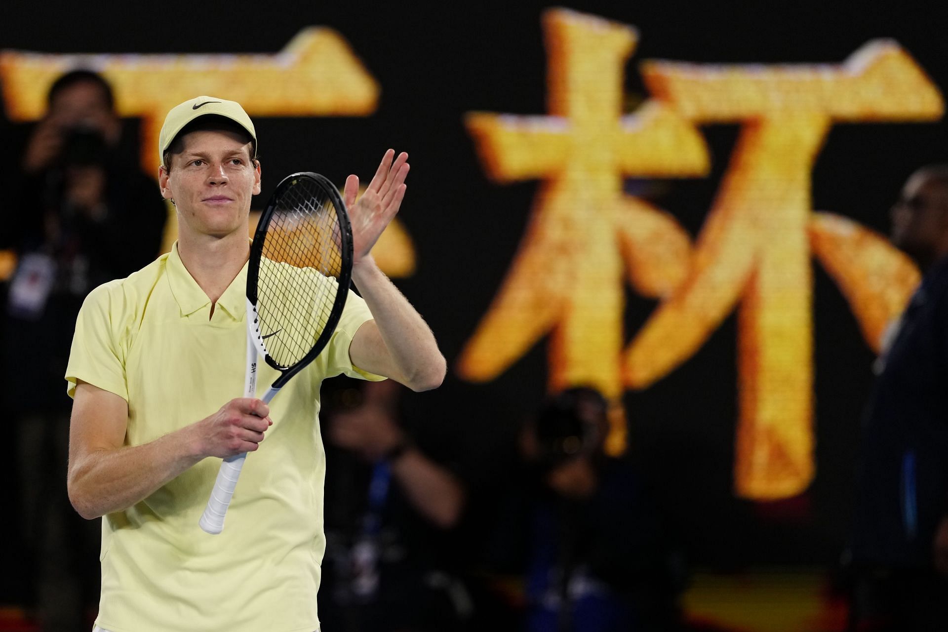 Jannik Sinner has won 20 consecutive matches at the Australian Open. (Source: Getty)