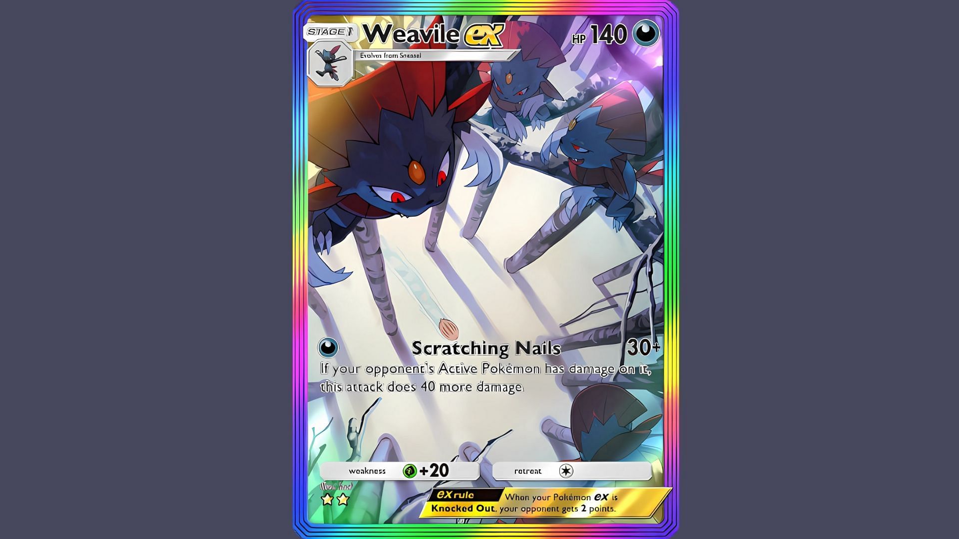 Weavile (Image via The Pokemon Company)