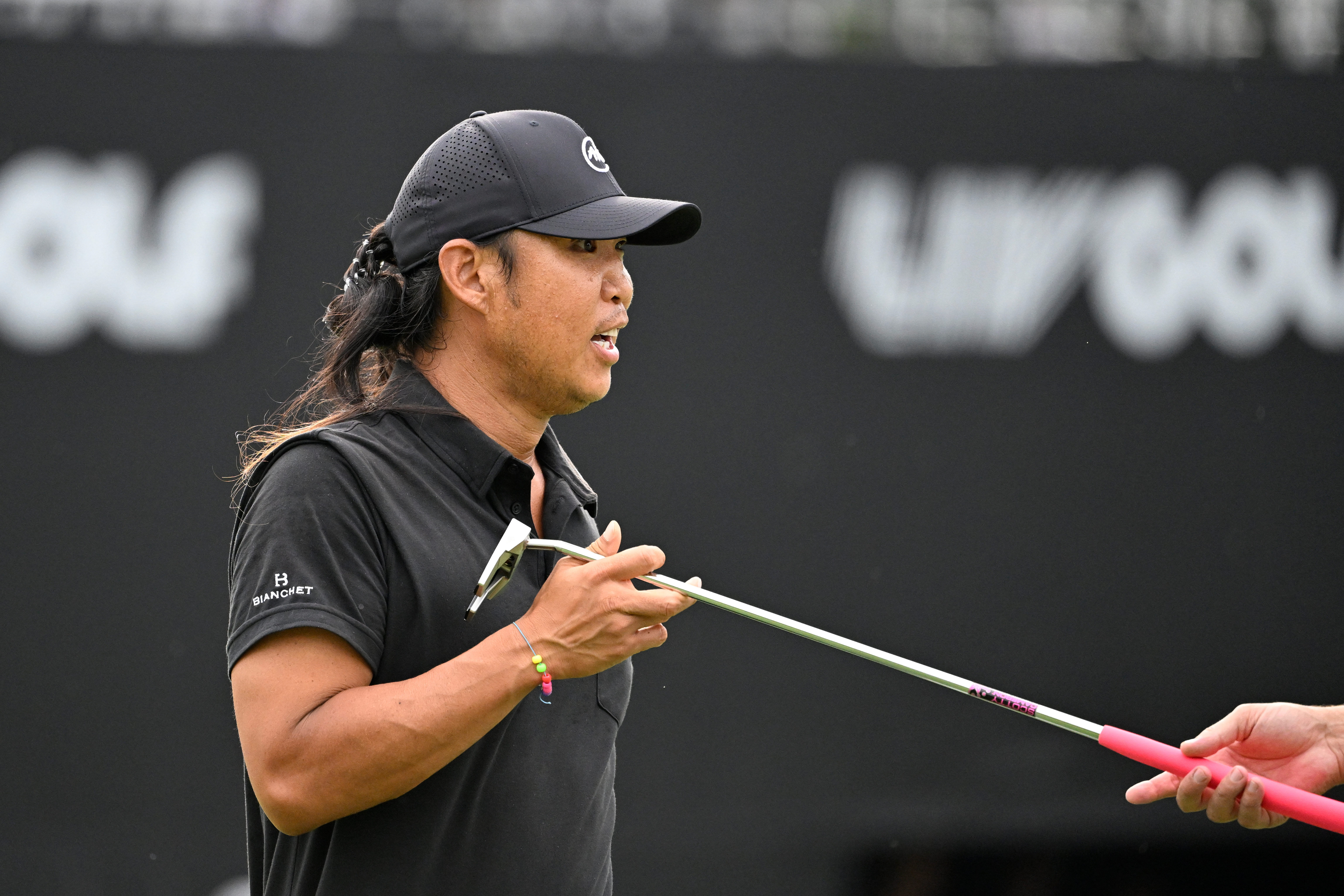 Anthony Kim during the LIV Golf Greenbrier (Image Source: Imagn)