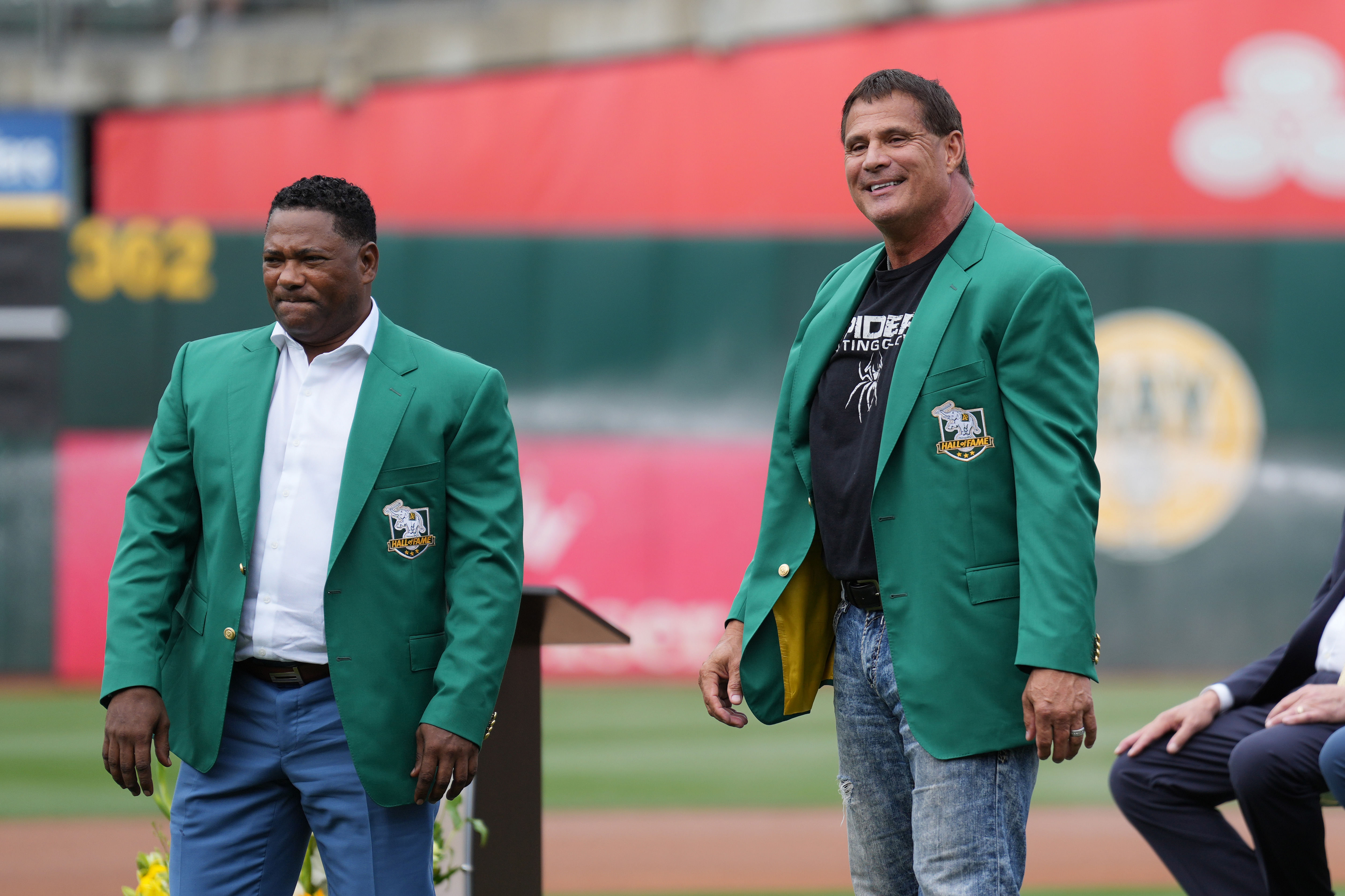 Jose Canseco is not in the Hall of Fame (Imagn)