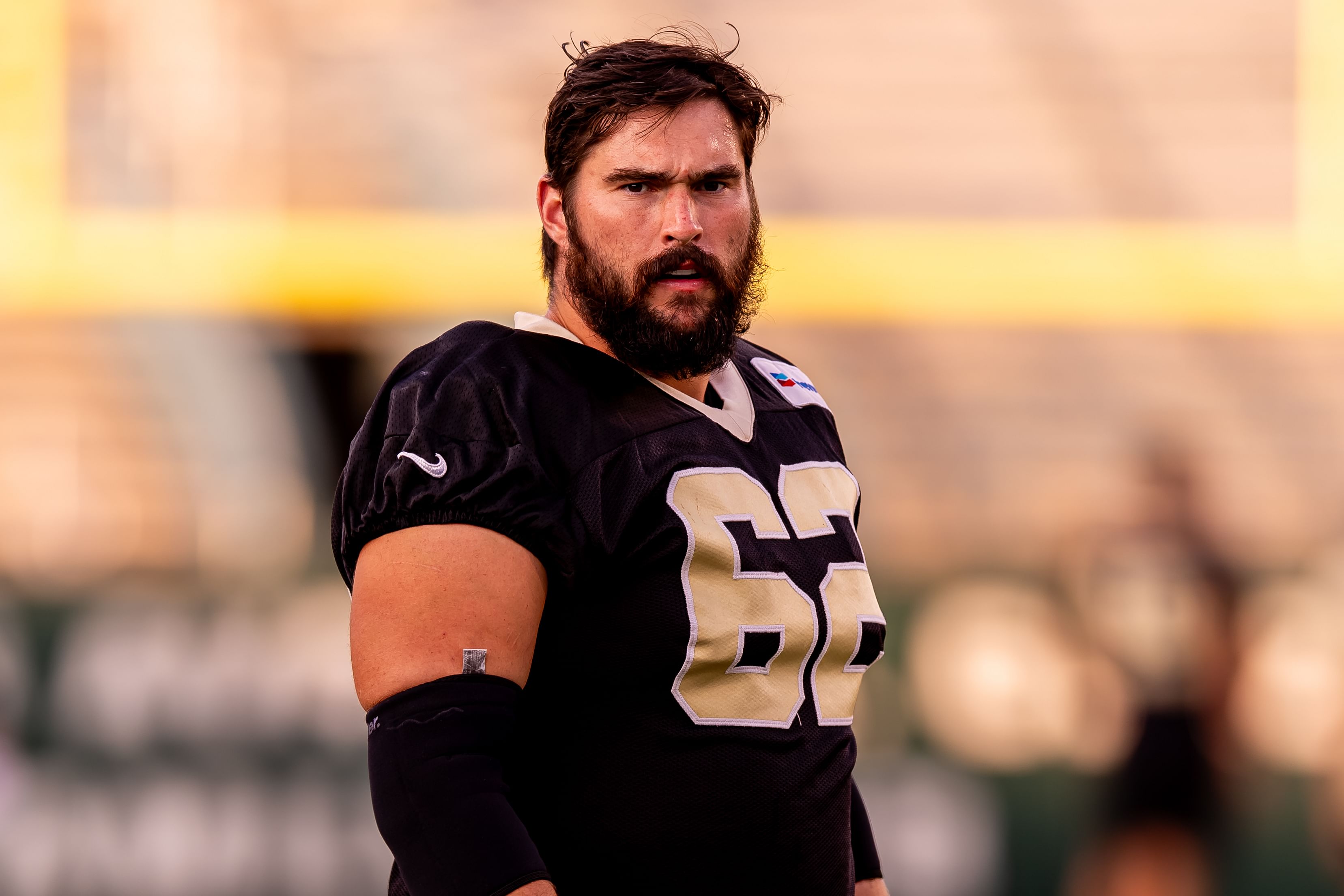 New Orleans Saints guard Lucas Patrick - Source: Imagn