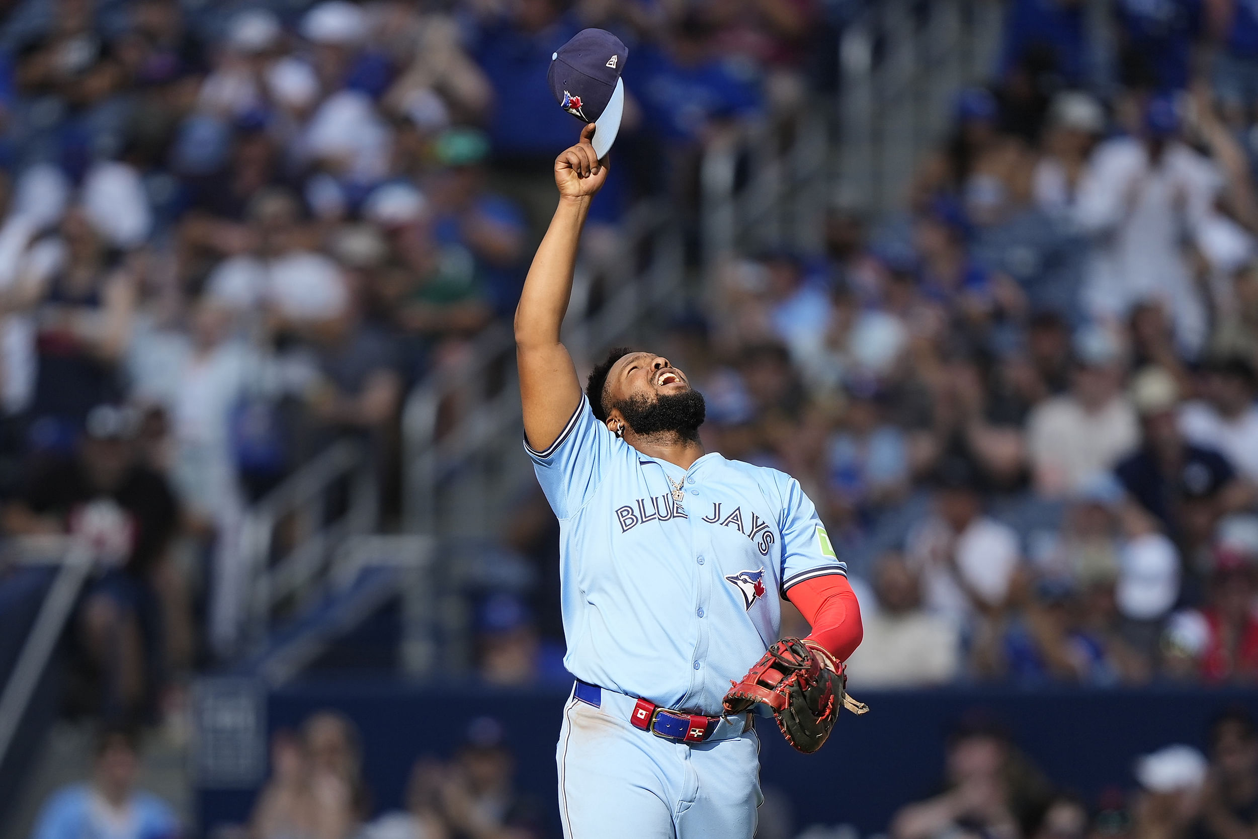 Vladimir Guerrero Jr. hit 30 home runs and 103RBIs for the Blue Jays last year (Image Source: Imagn)