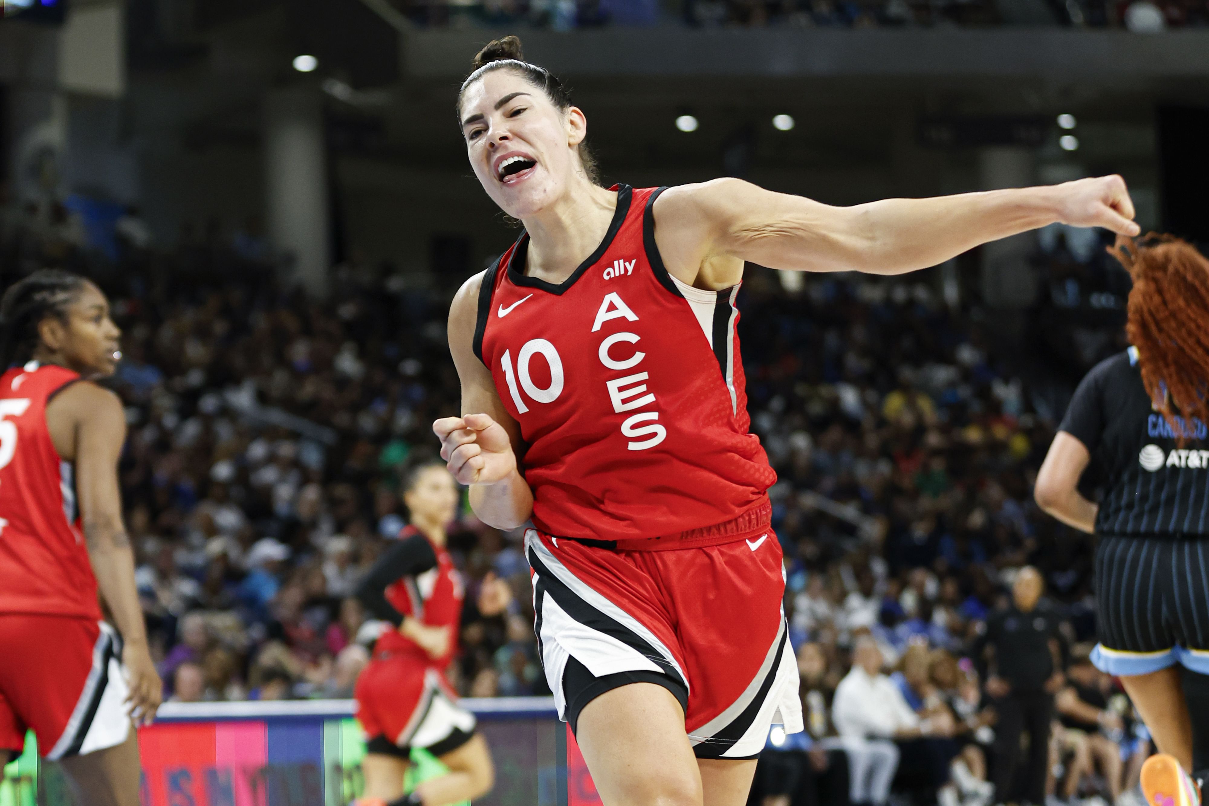 Kelsey Plum predicted to get acquired by Golden State Valkyries. (Photo: IMAGN0