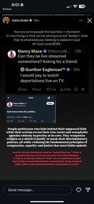 Katia Lindor's thoughts on deportation