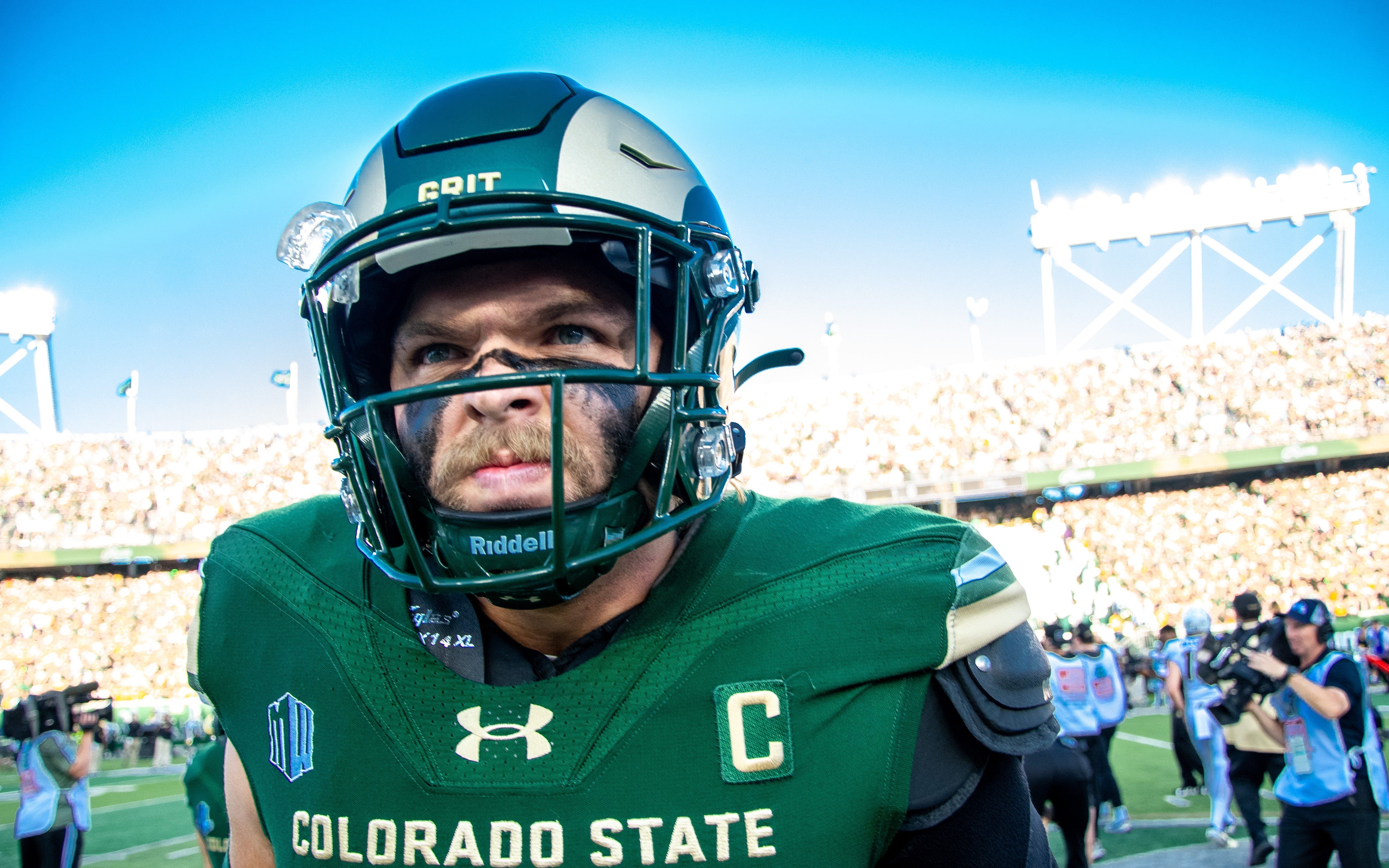 With 205 tackles over the last two seasons, Colorado State LB Chase Wilson figures to be a highly sought-after portal recruit. (Photo Credit: IMAGN)