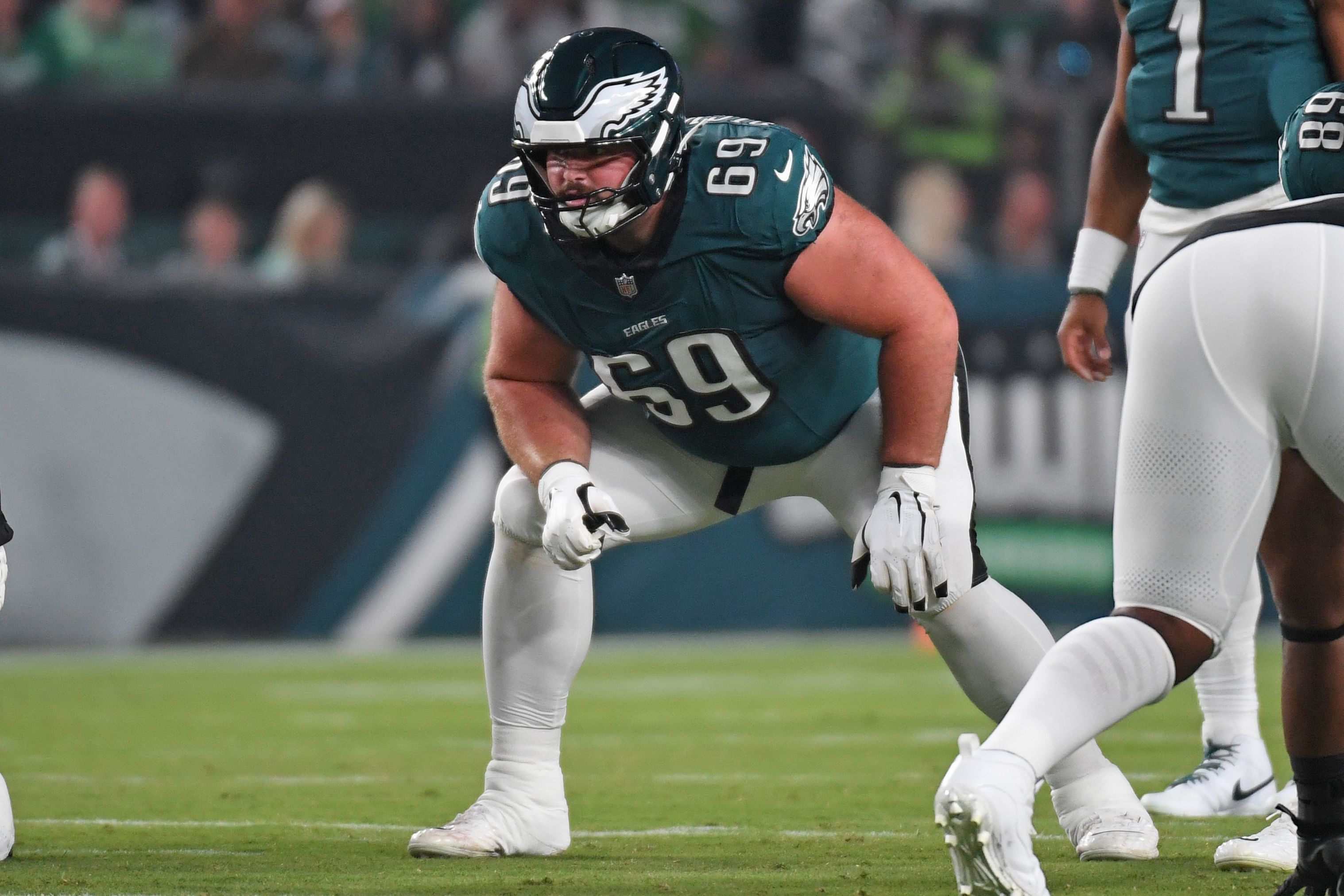 NFL: Philadelphia Eagles OL Landon Dickerson - Source: Imagn