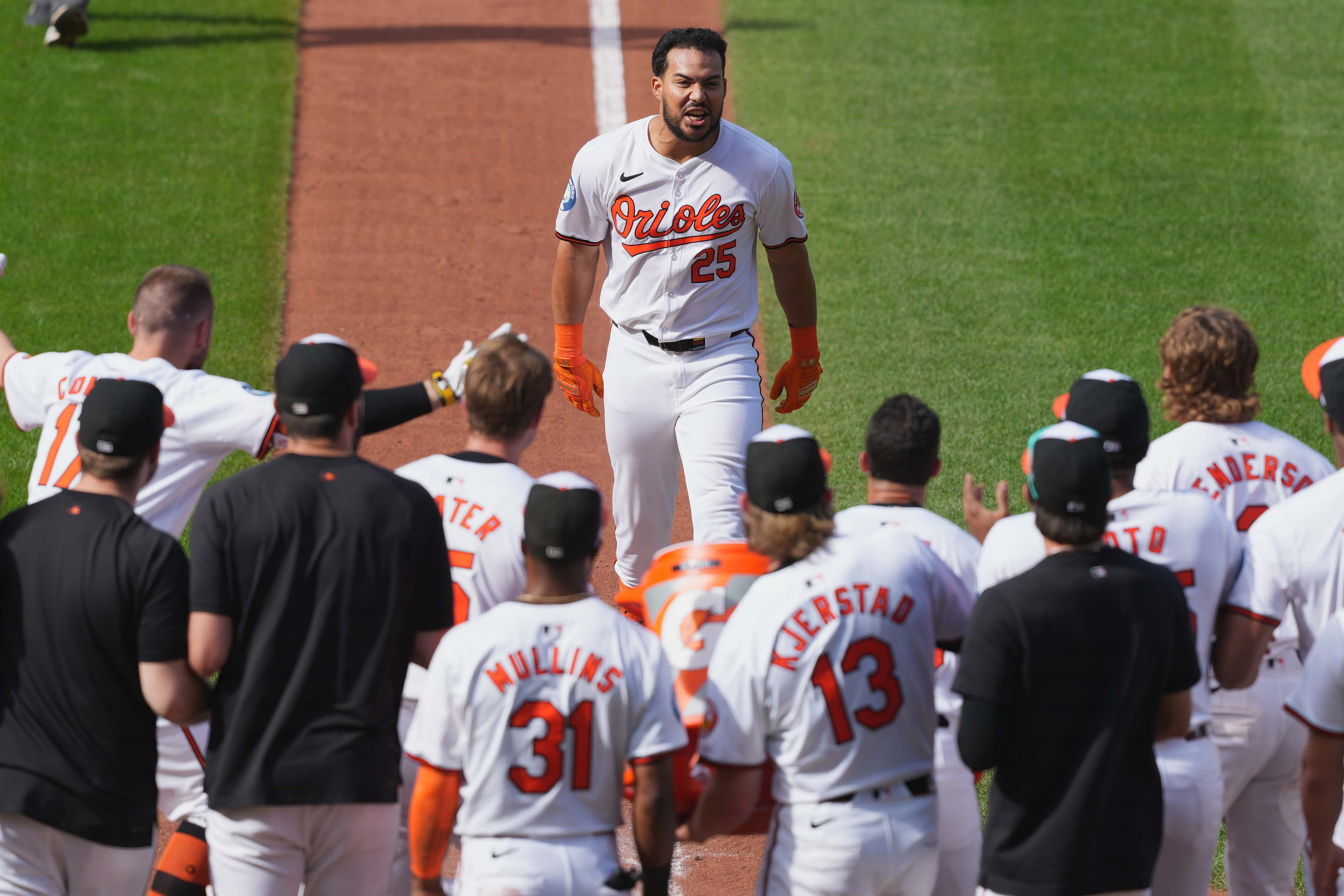 Anthony Santander hit a career-high 44 home runs for the Orioles in 2024 (Image Source: Imagn)