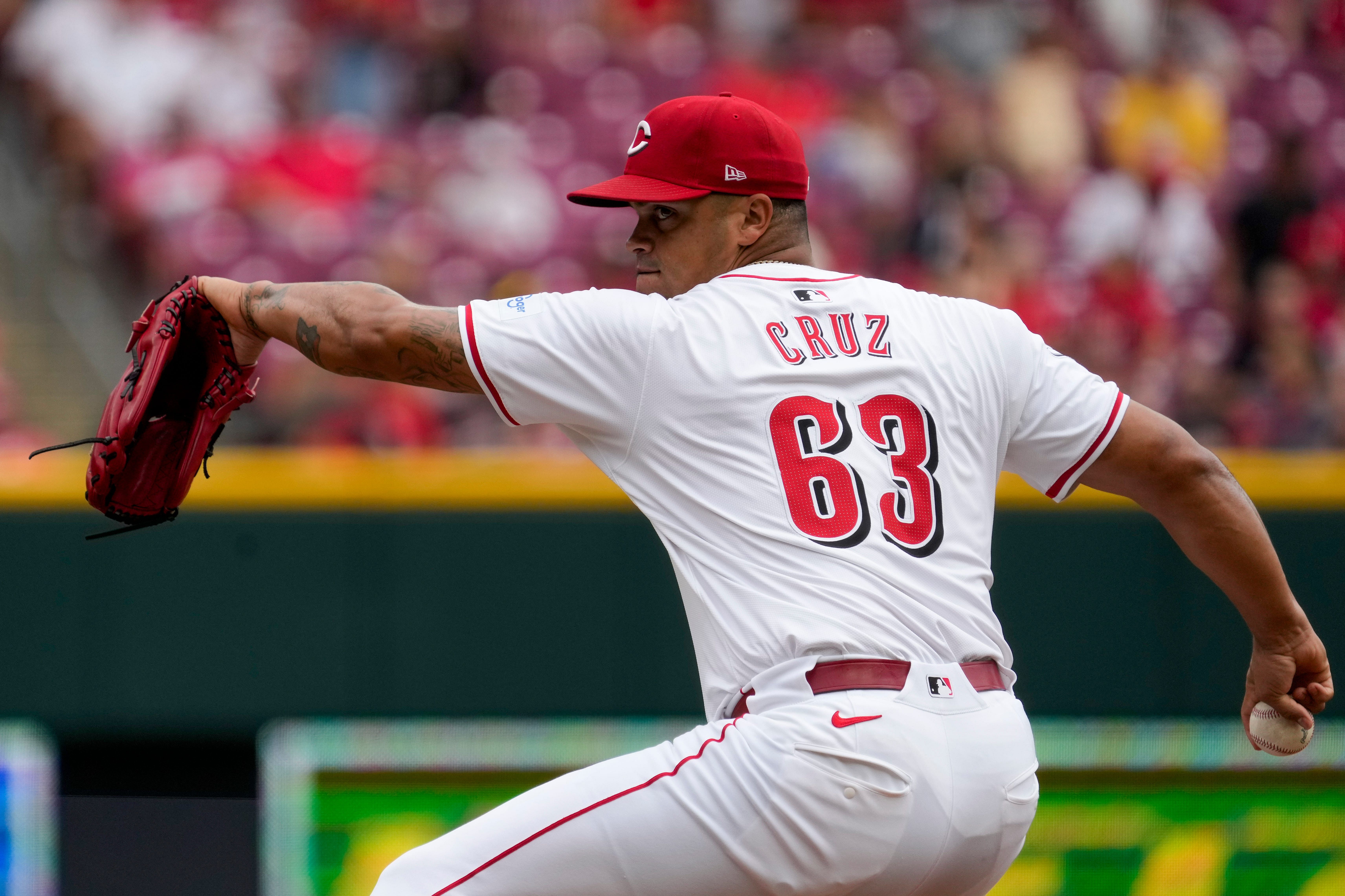 Former Cincinnati Reds Pitcher - Fernando Cruz (Photo via IMAGN)