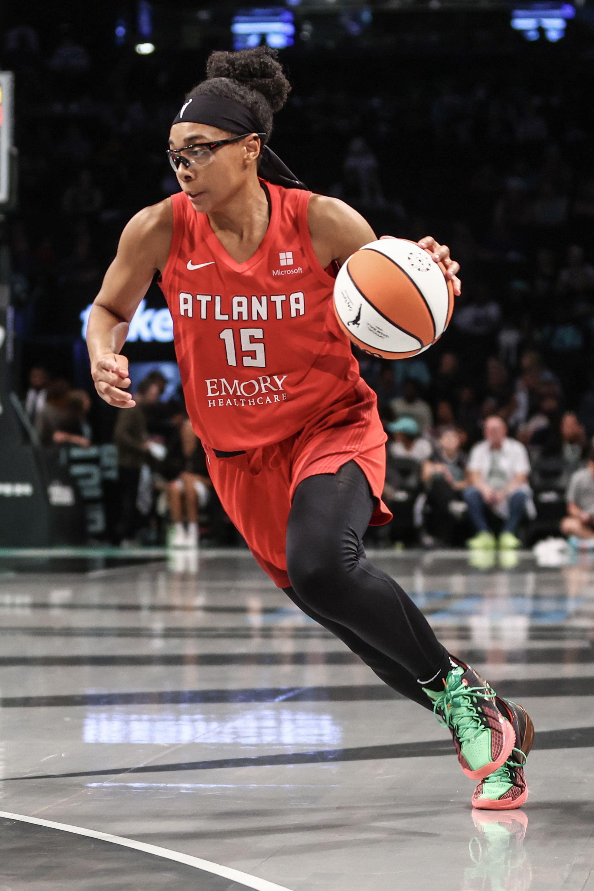 WNBA: Playoffs--&lt;a href=&#039;https://www.sportskeeda.com/us/wnba/atlanta-dream&#039; target=&#039;_blank&#039; rel=&#039;noopener noreferrer&#039;&gt;Atlanta Dream&lt;/a&gt; at New York Liberty - Source: Imagn