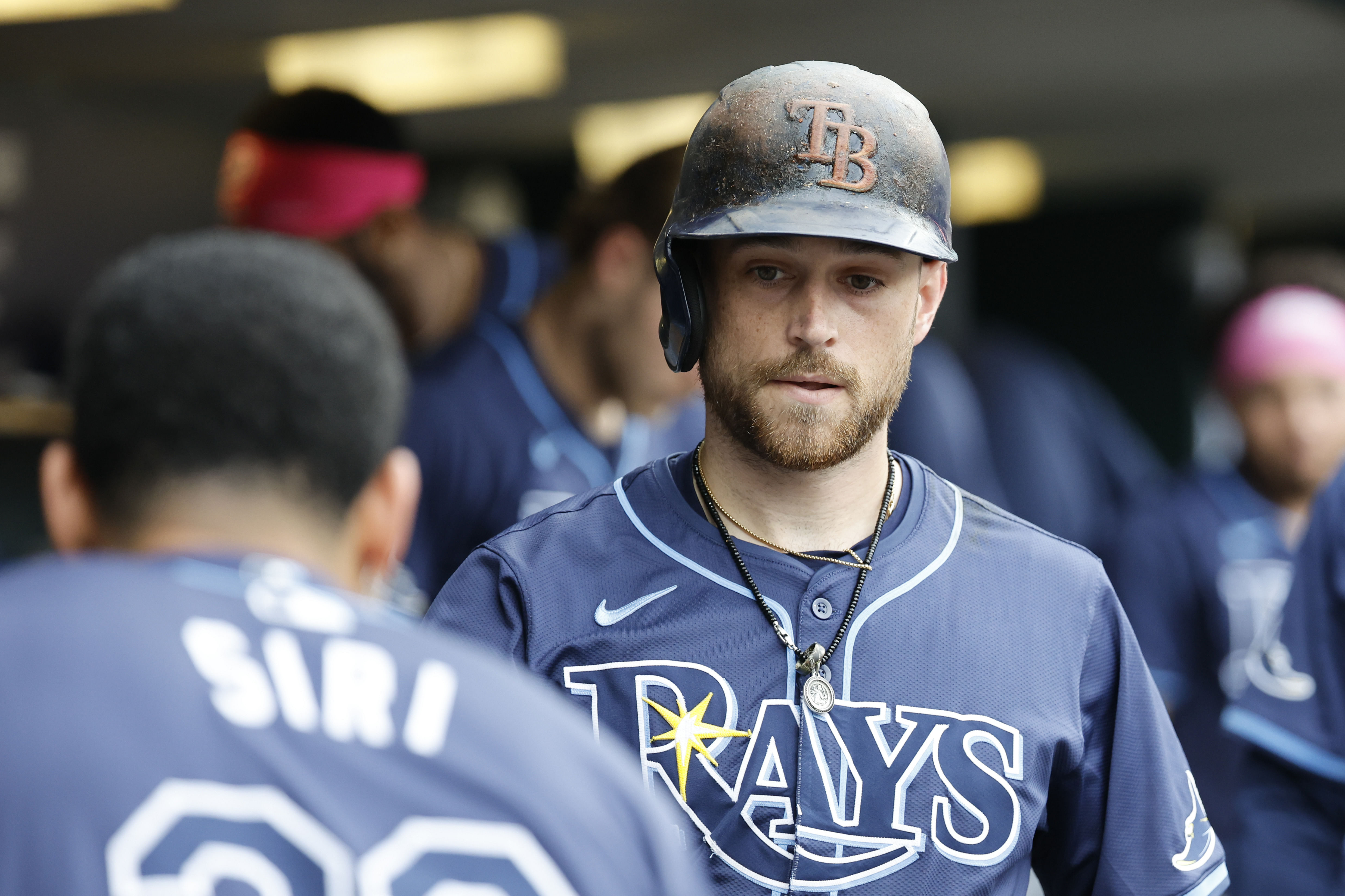 The Rays should trade Brandon Lowe (Imagn)