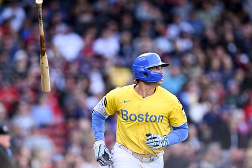 Boston Red Sox first baseman Triston Casas (36) runs the bases after hitting a solo home run. (Credits: IMAGN)