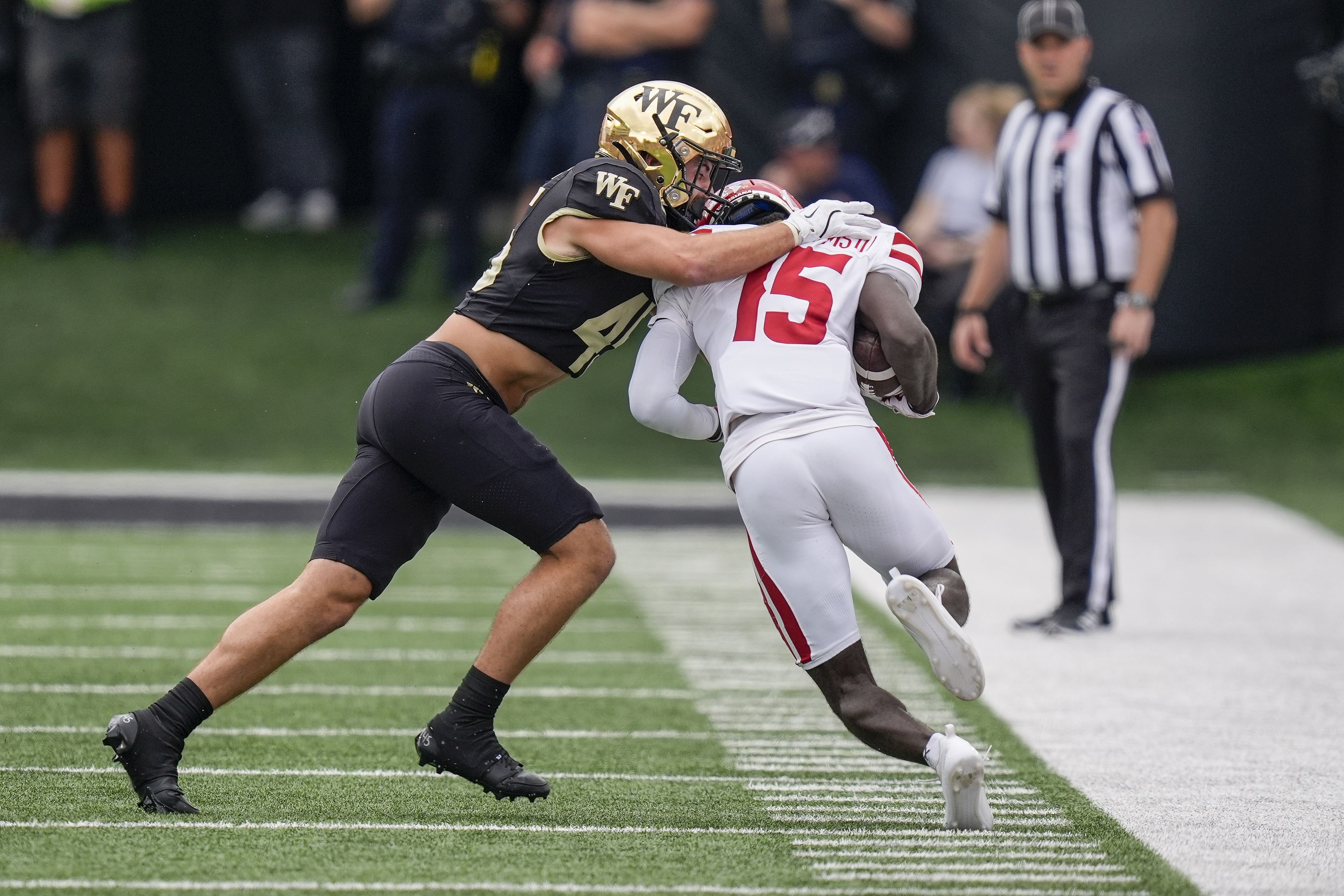 Wake Forest safety Nick Andersen is a possibility for NFL Draft selection. (Photo Credit: IMAGN)