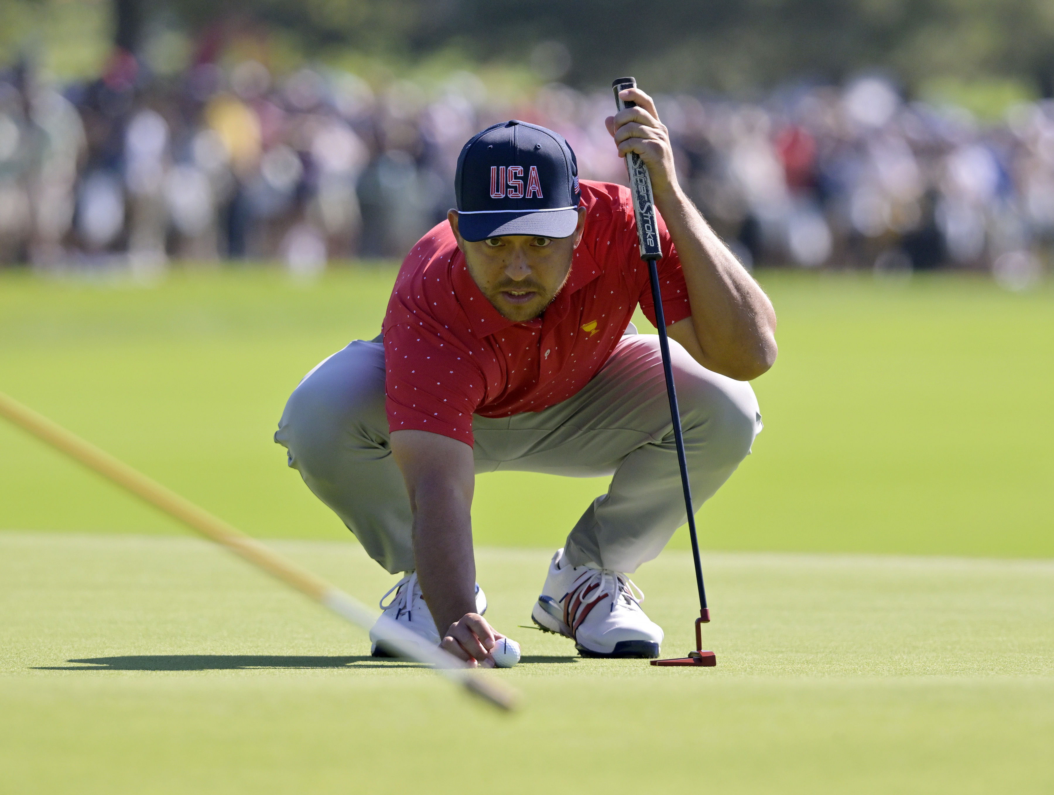 Xander Schauffele is not a fan of his swing right now (Image via Imagn)