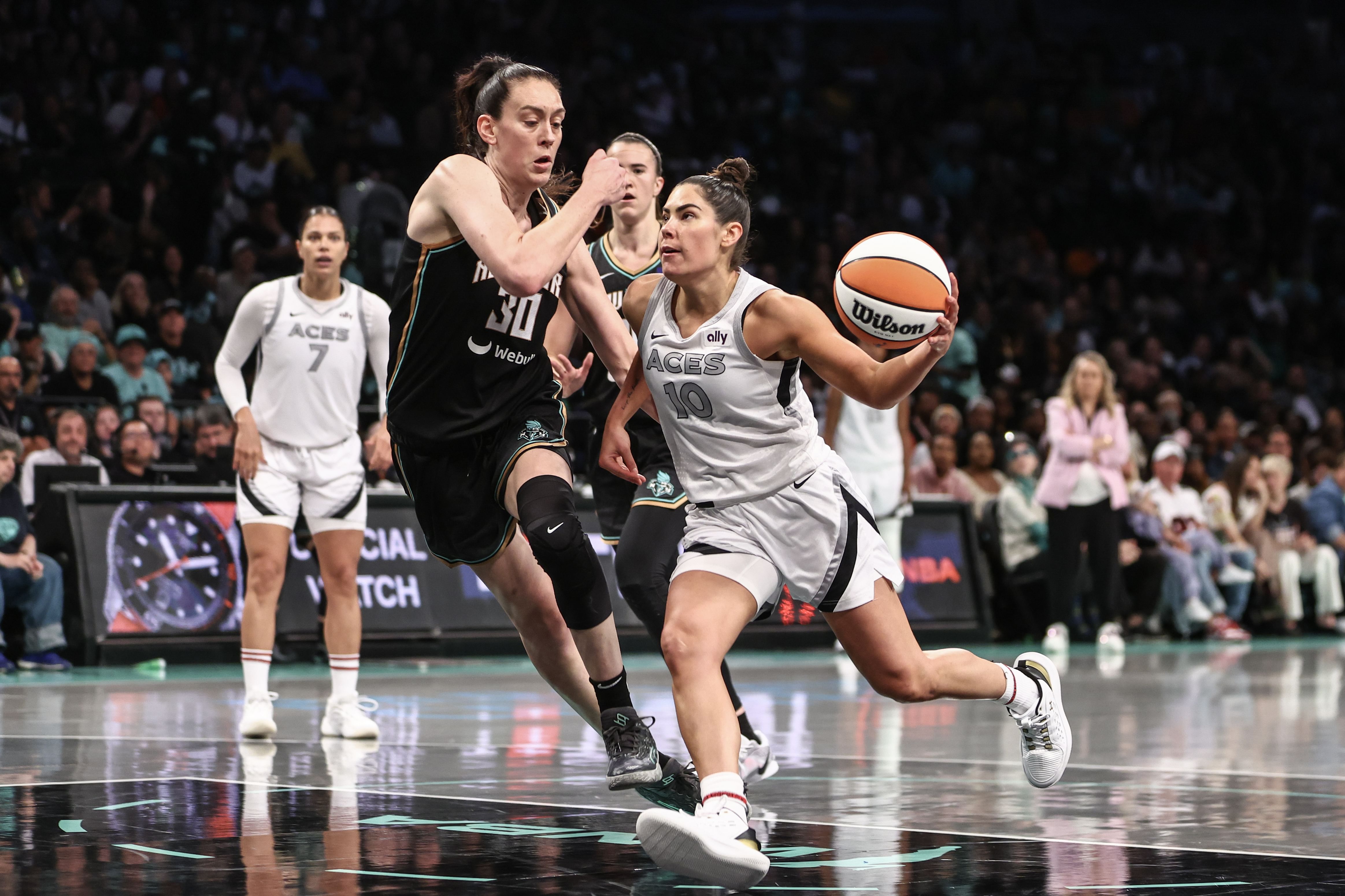 WNBA: Playoffs-Las Vegas Aces at New York Liberty - Source: Imagn