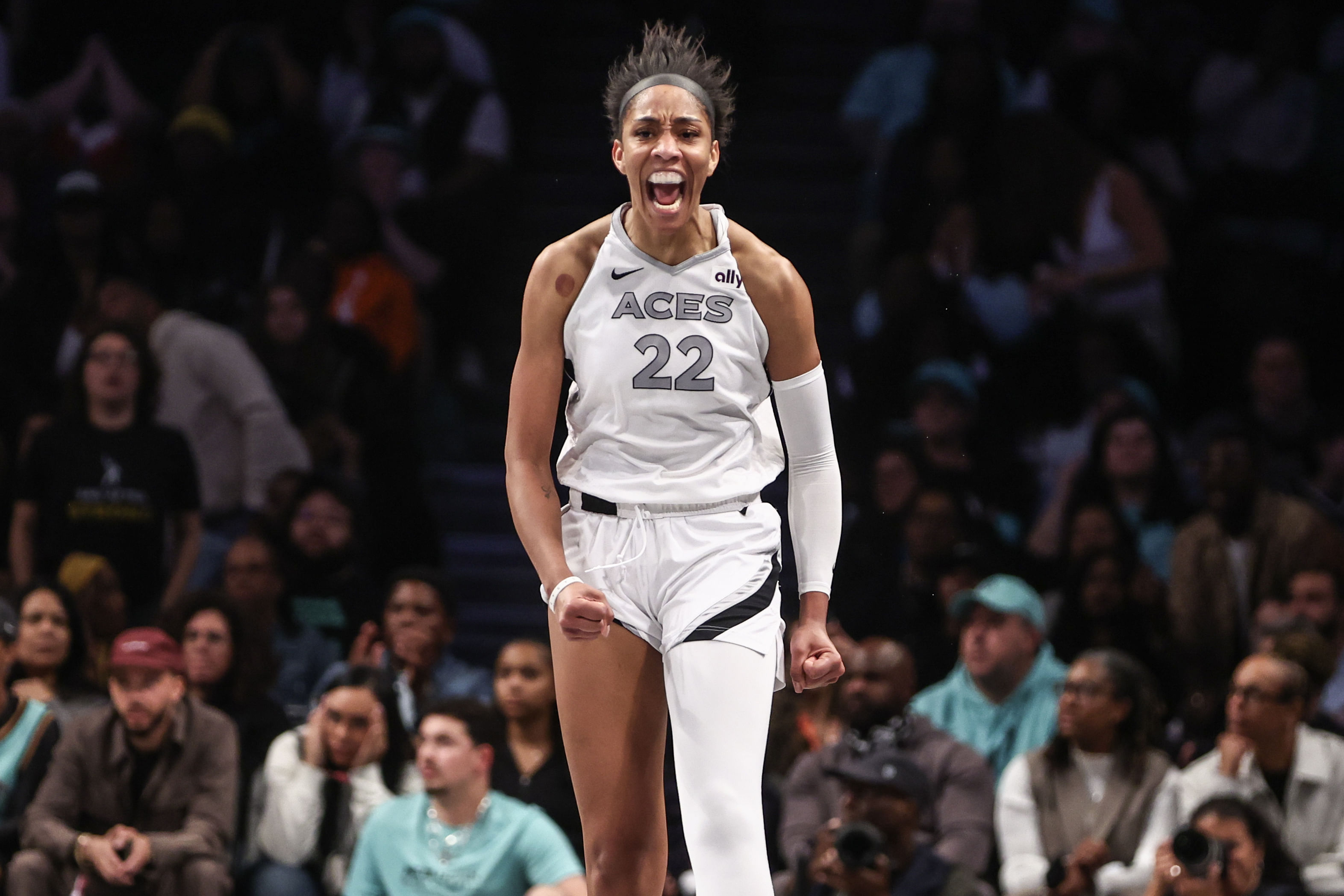 A&#039;ja Wilson doesn&#039;t mind being a villain in the WNBA. (Photo: IMAGN)