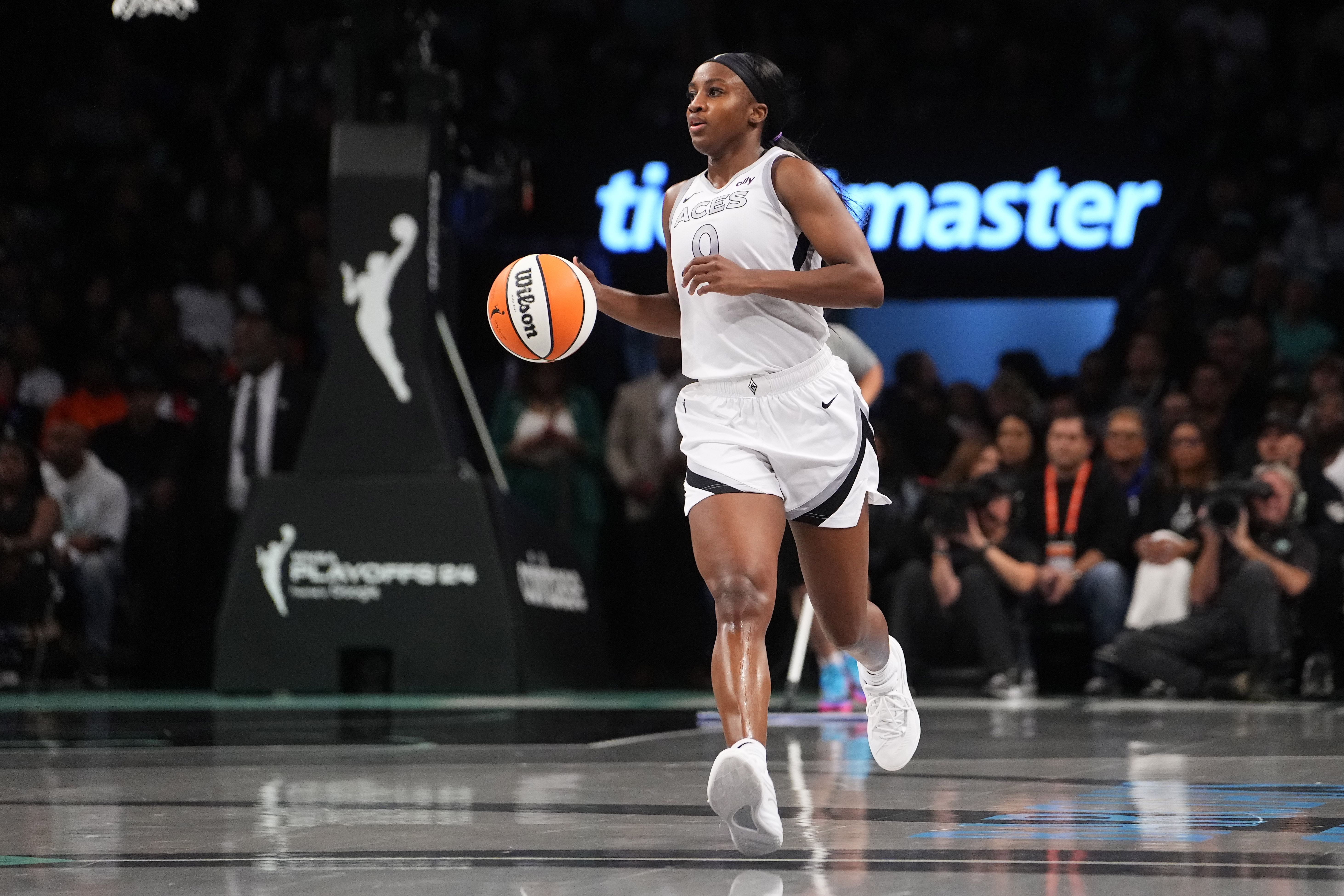 WNBA: Playoffs-Las Vegas Aces at New York Liberty - Source: Imagn