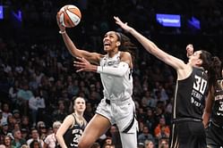 "I'm so lucky" - A'ja Wilson celebrates Las Vegas Aces rookie teammate's jersey retirement at Virginia Tech with touching message