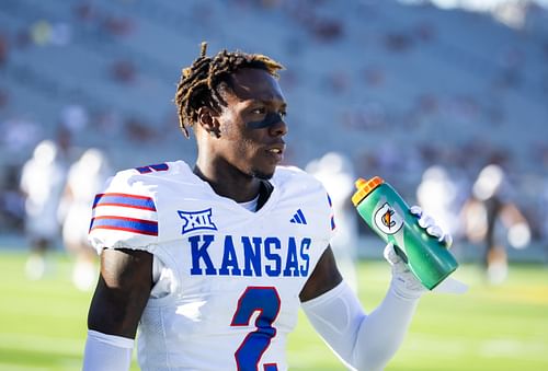 Kansas CB Cobee Bryant is a rising draft prospect. (Photo Credit: IMAGN)