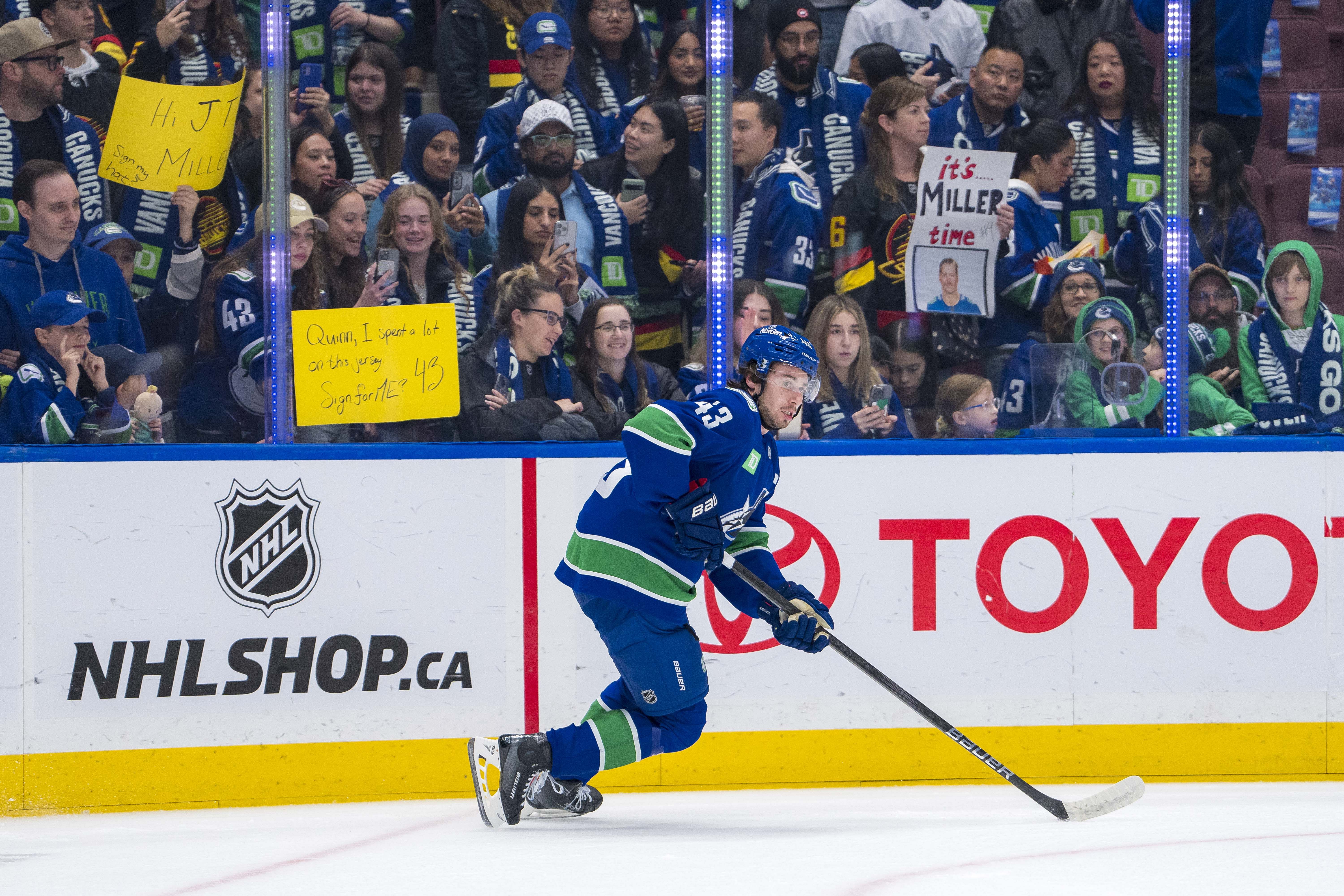 NHL: Calgary Flames at Vancouver Canucks (Credits: IMAGN)