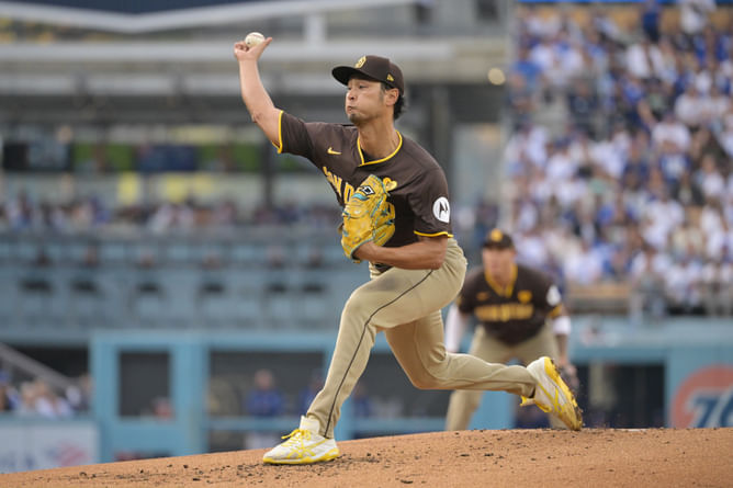 Yu Darvish shows off incredible pitching skills in intense practice session ahead of 2025 season with Padres