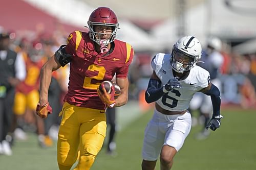 Duce Robinson led USC in yards per catch average. - Source: Imagn