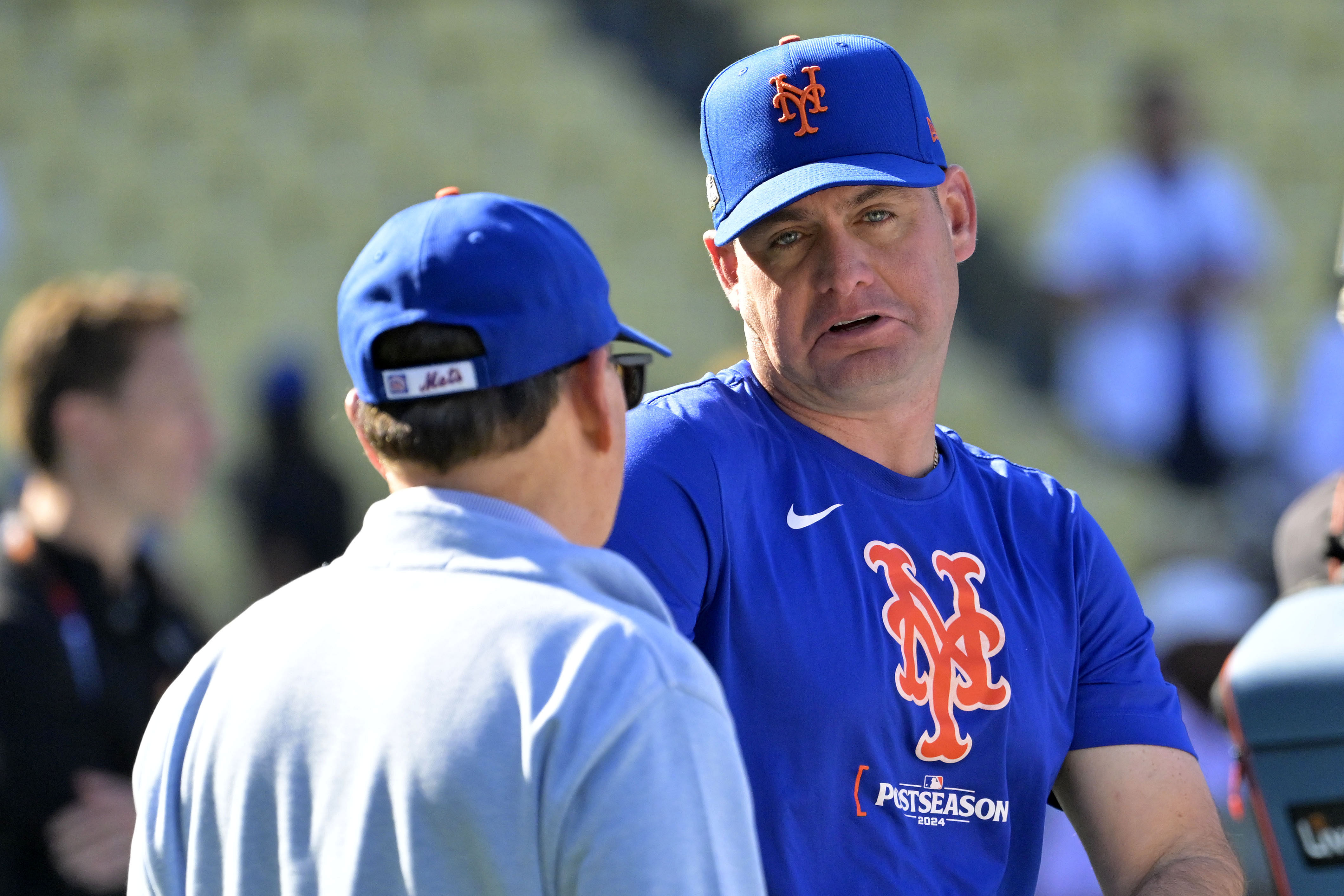 New York Mets - Steve Cohen and Carlos Mendoza (Photo via IMAGN)