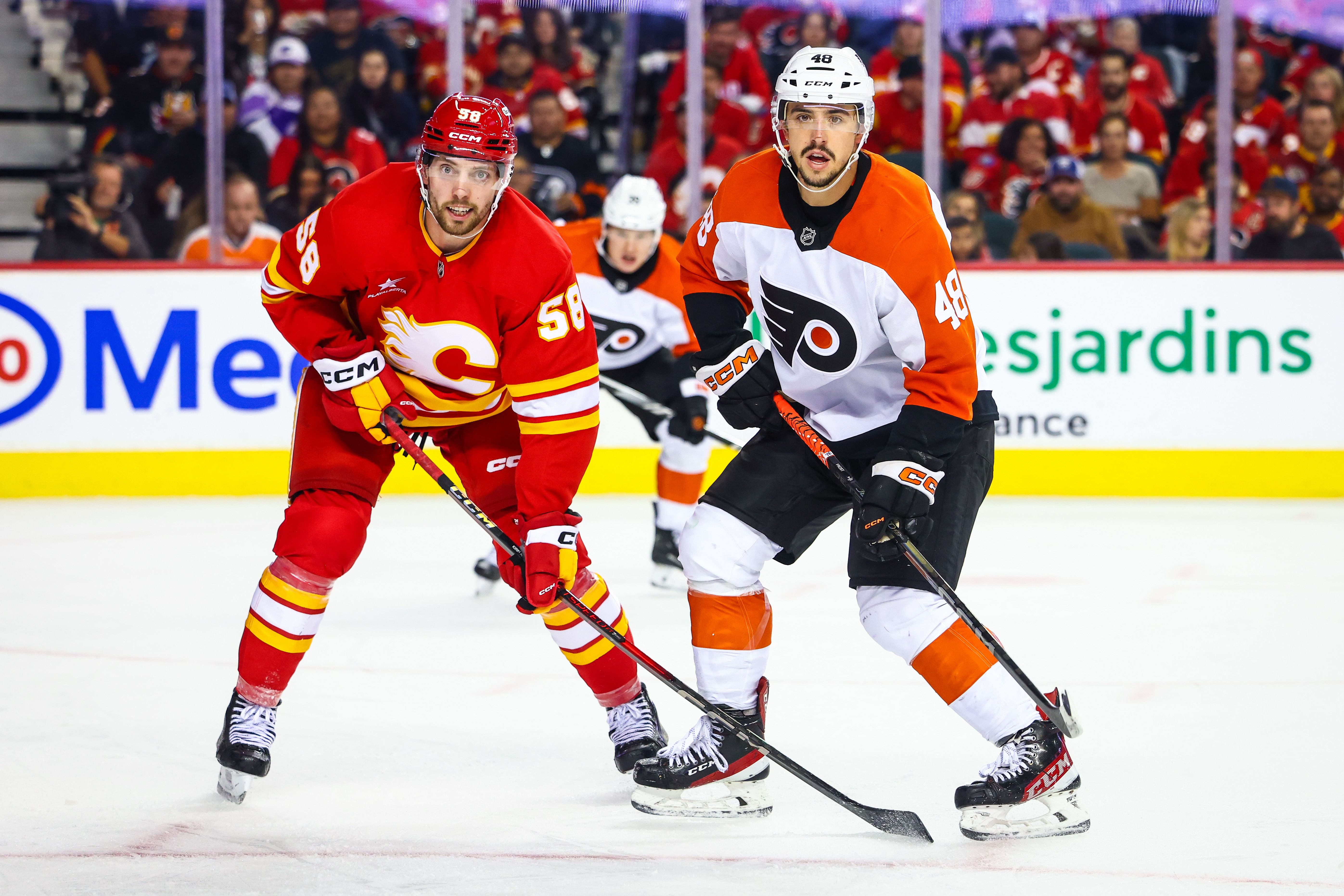 NHL: Philadelphia Flyers at Calgary Flames - Source: Imagn